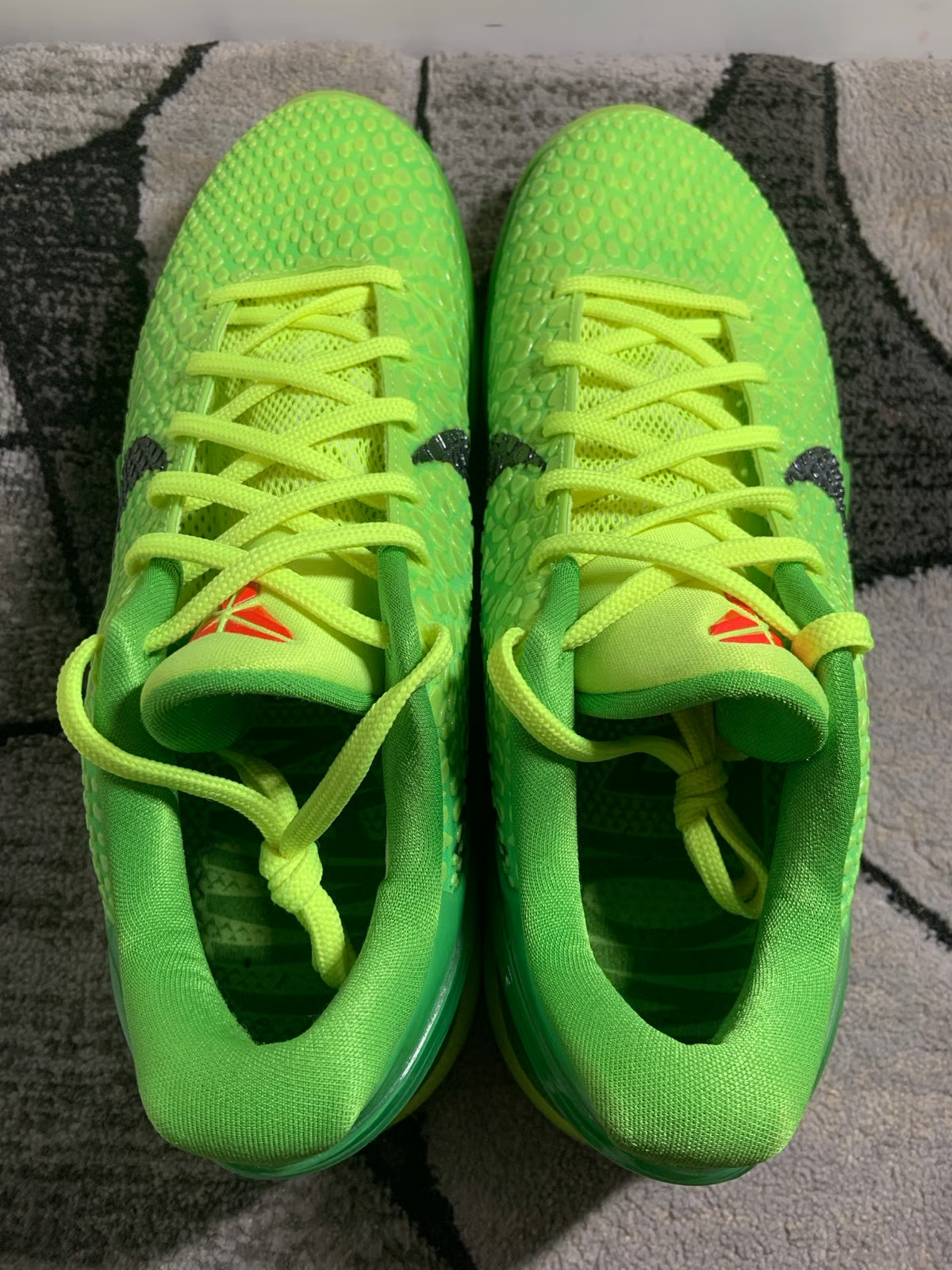 Grinch Kobe 6 Protro CW2190-300 Men's Size US 7 - 12