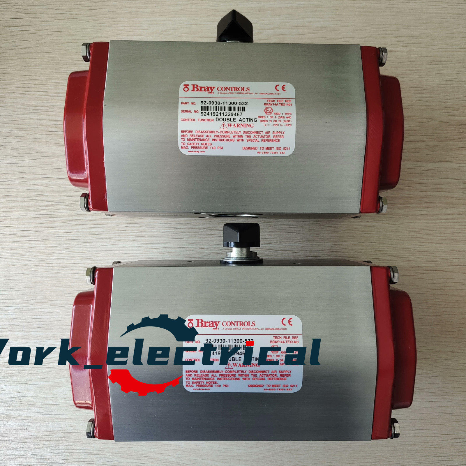 1pcs BRAY Valve Pneumatic Actuators 92-1600-11300-532 FedEx or DHL or UPS