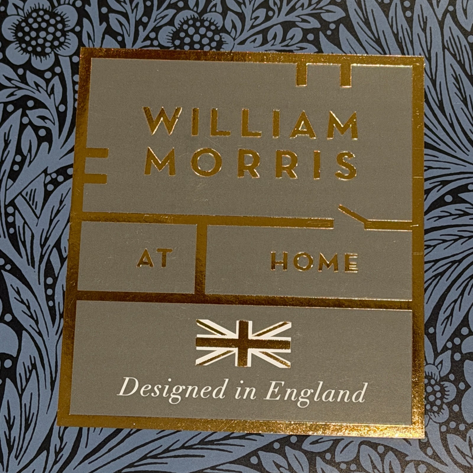 William Morris Strawberry Thief Hessian Blackout Curtain Panel Pair 50"x84” NEW