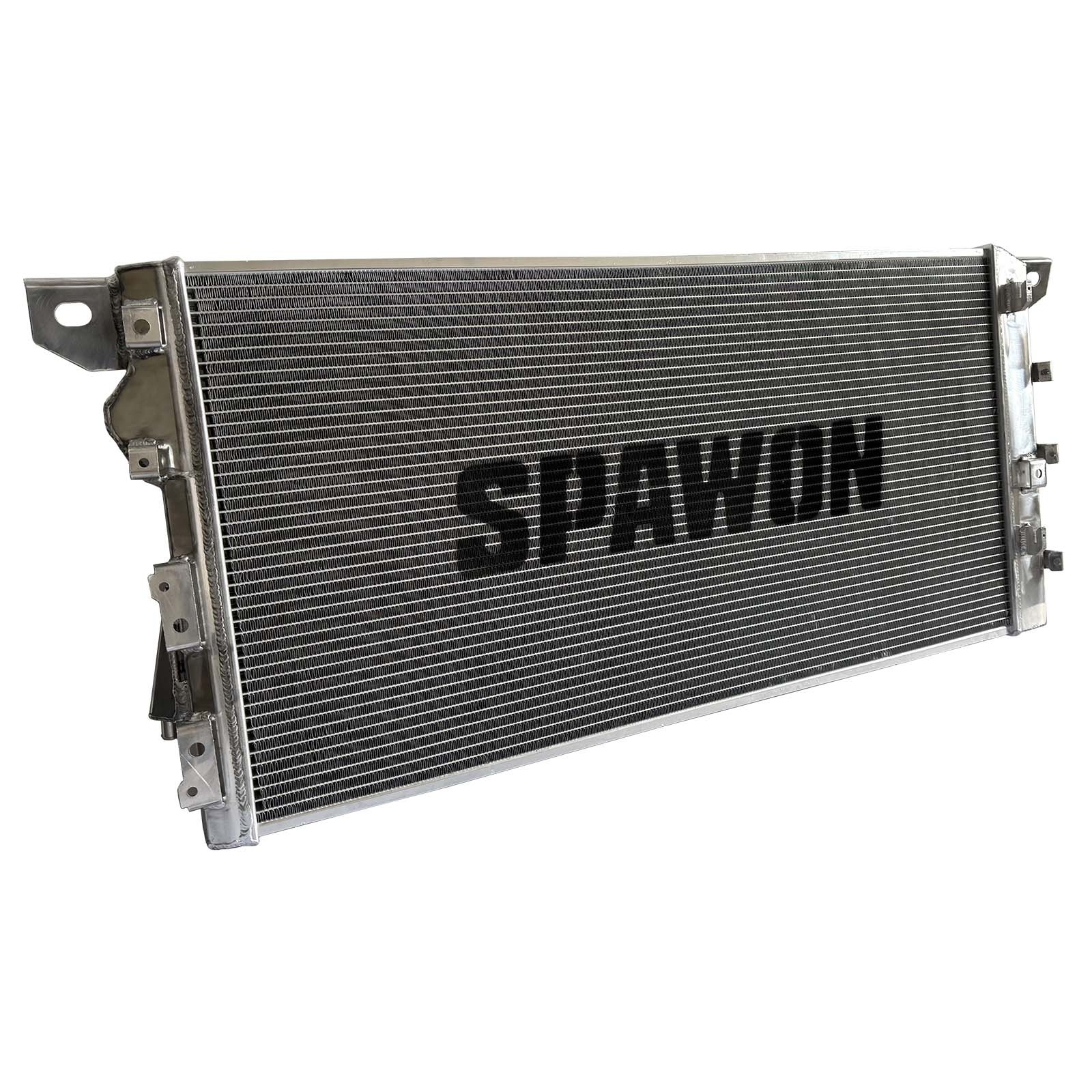 3Row SPAWON Radiator For Ford Expedition F-150 Lobo 2015-2022 Aluminum MT 13510