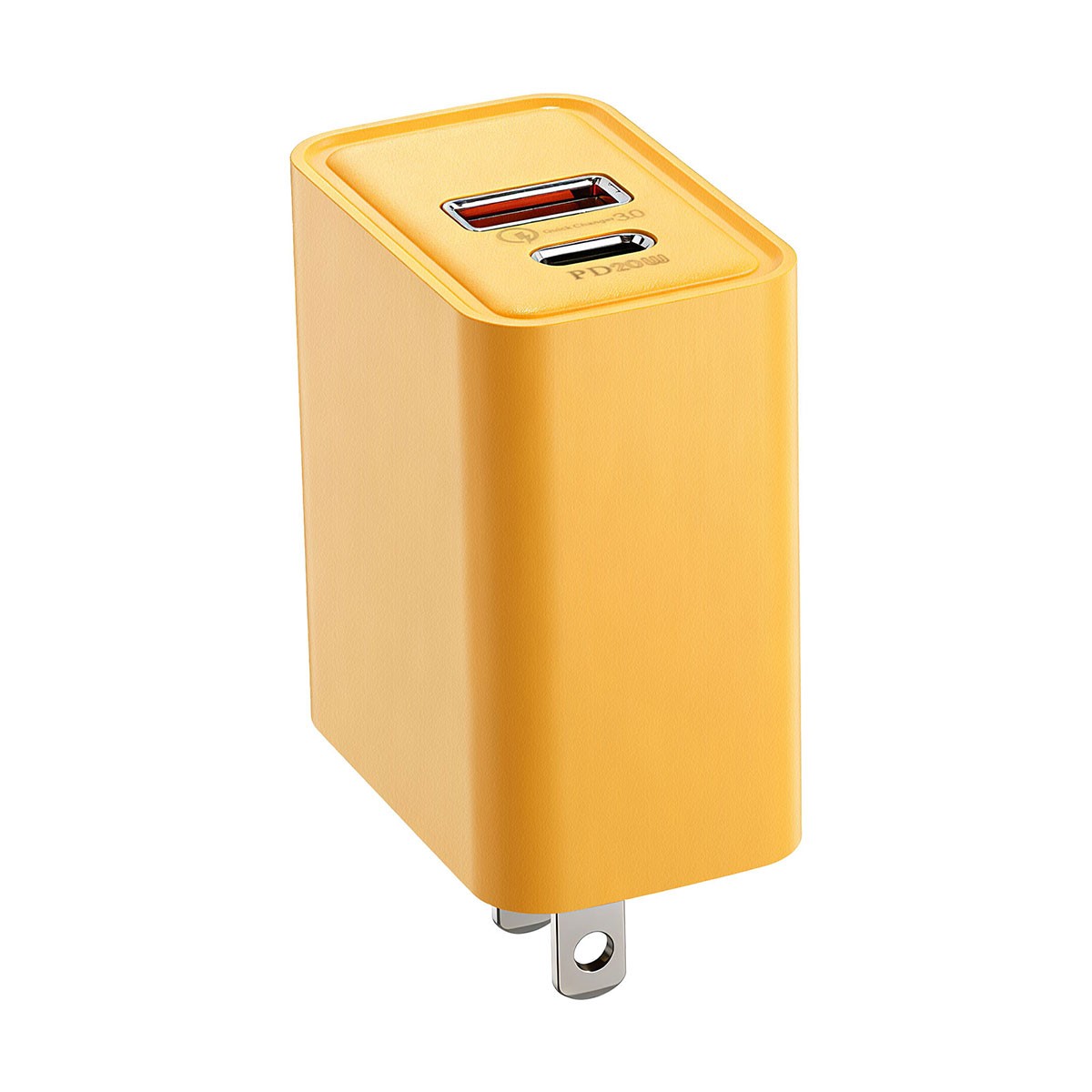 20W Fast Charger Block USB+Type C Wall Power Adapter For iPhone 16e 15 14 13