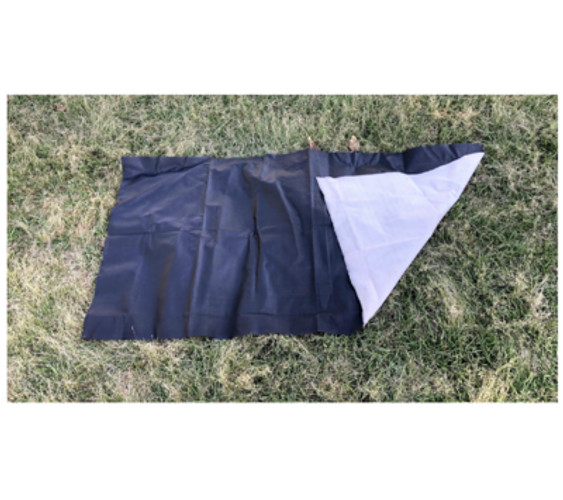 Painted Canvas Ground Cloth - Reenactment Camping