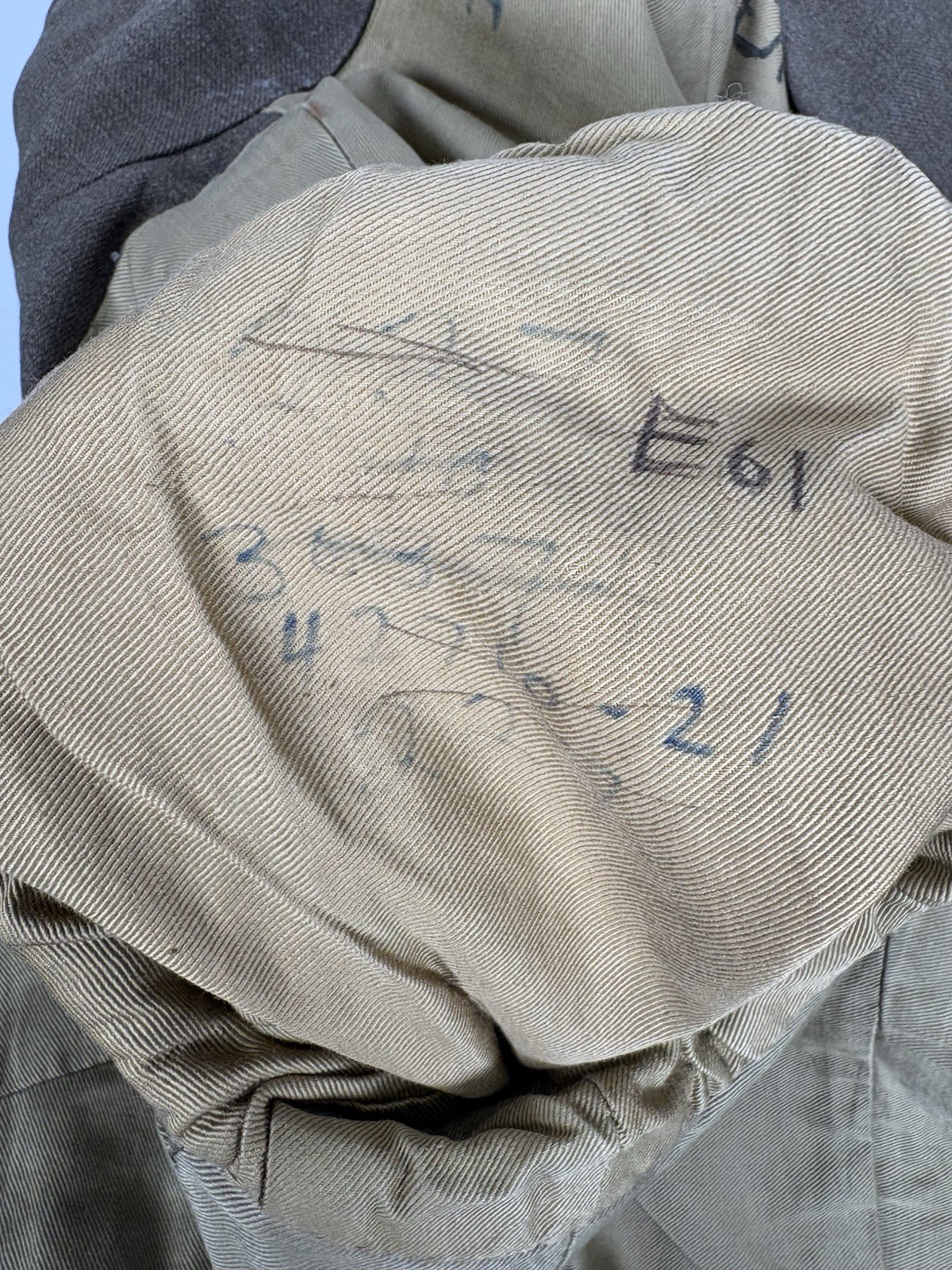 Named WWII 1944 Dated US Army Wool Ike Jacket 36S Original Manly Coats