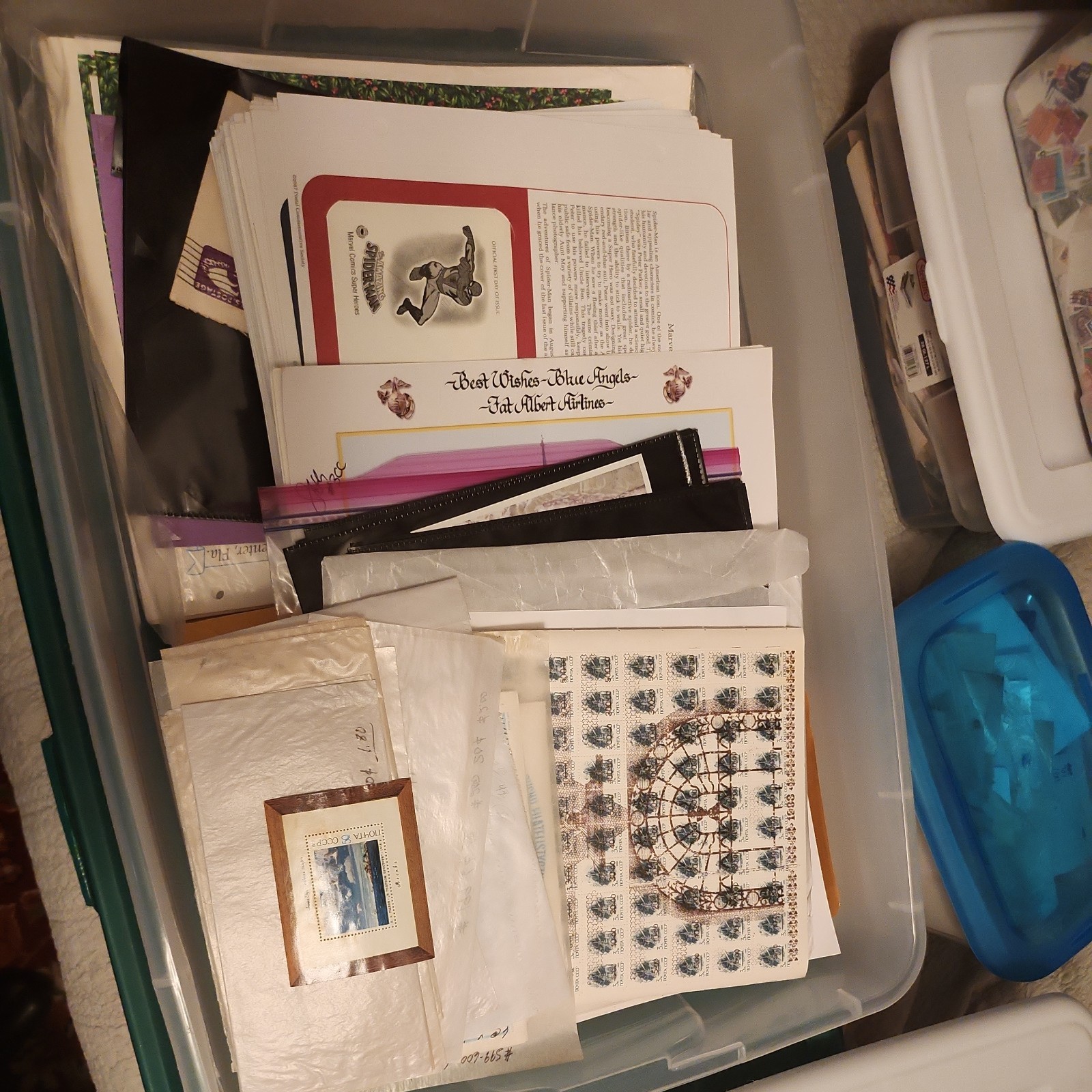 Huge Assortment Worldwide US/Foreign Stamps Used, Mint, Glassines, Covers, BOBs