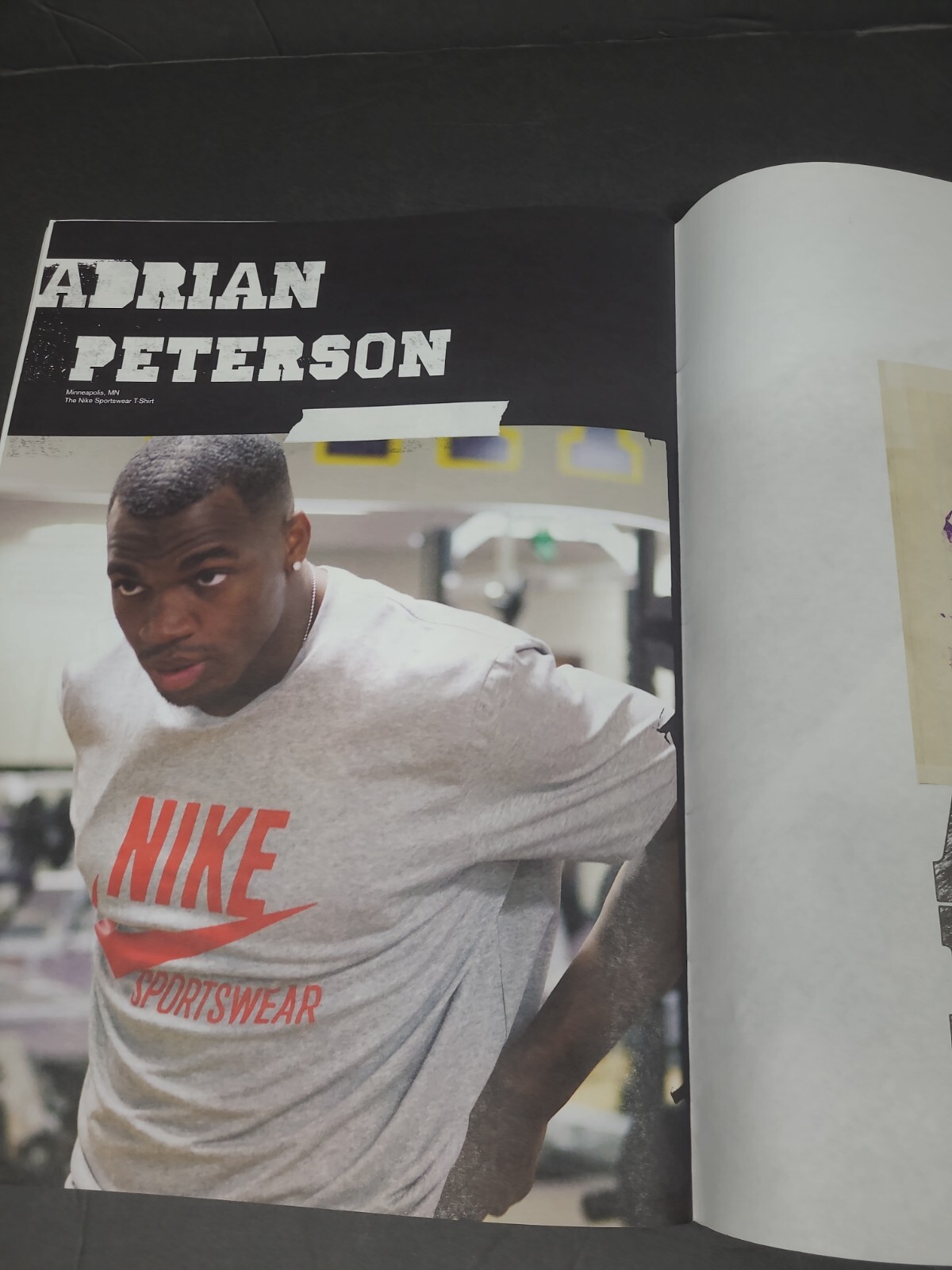 Nike Sportswear 2008 Asafa Powell Nigel Sylvester Catalog Advertising