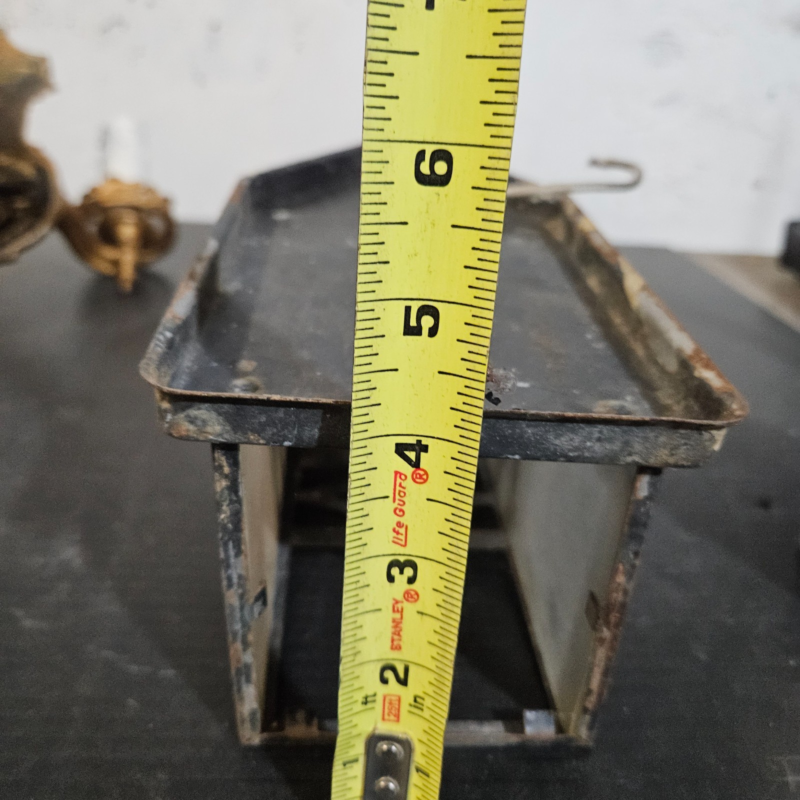 Vintage Tin Porch Sconce Light lantern cottage