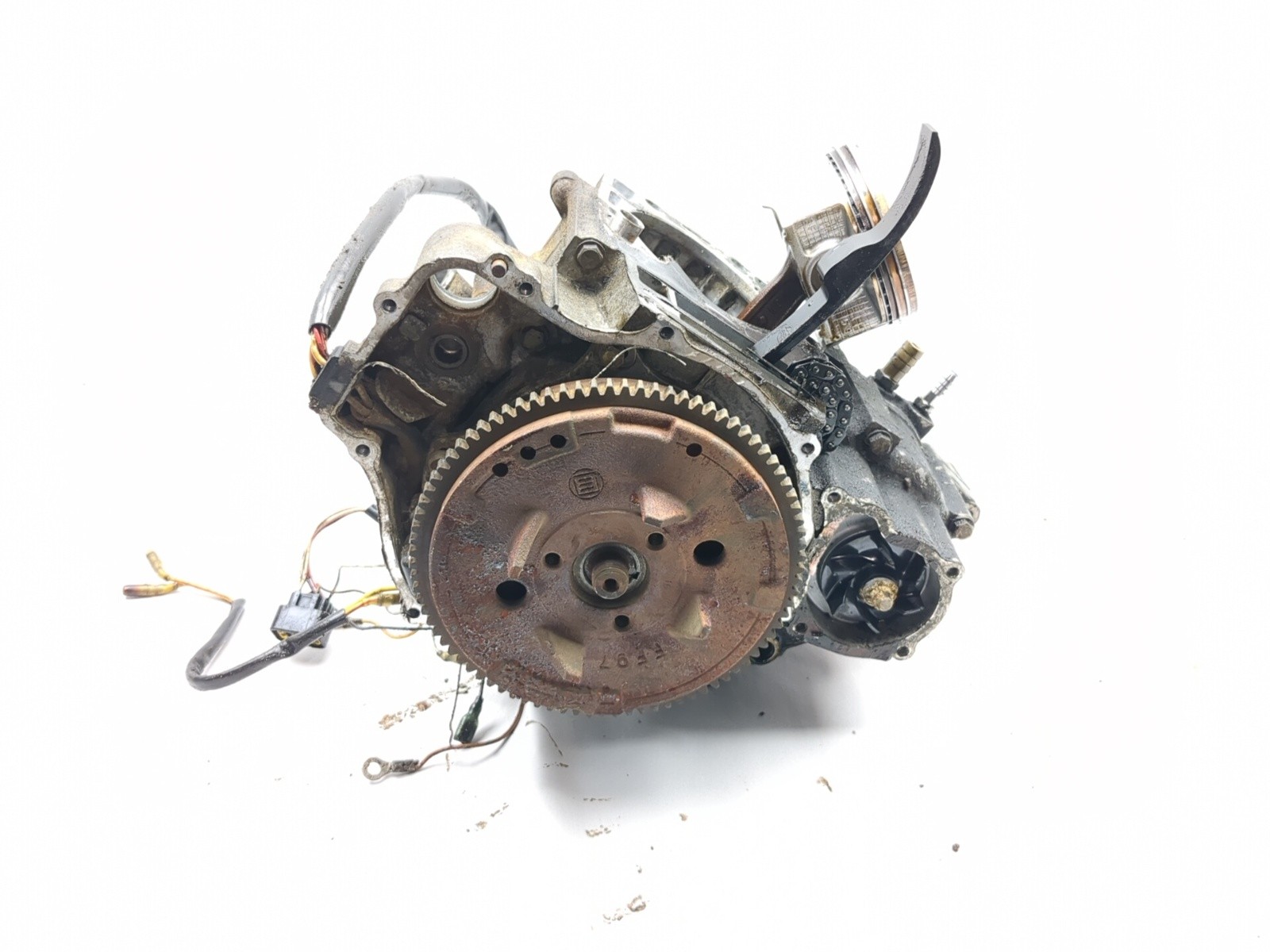 02-04 Polaris Ranger 500 4x4 Engine Motor Crankcase Bottom End