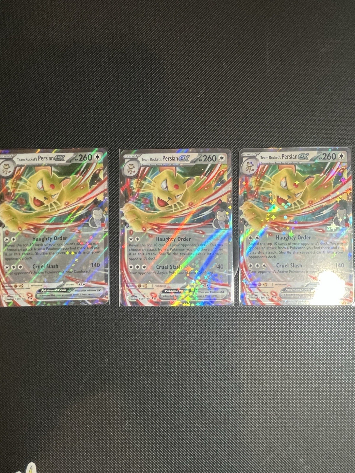 Pokemon TCG Double Rare Lot (Tera Cards, Lillie’s Clefairy, Persian +) 15 Cards