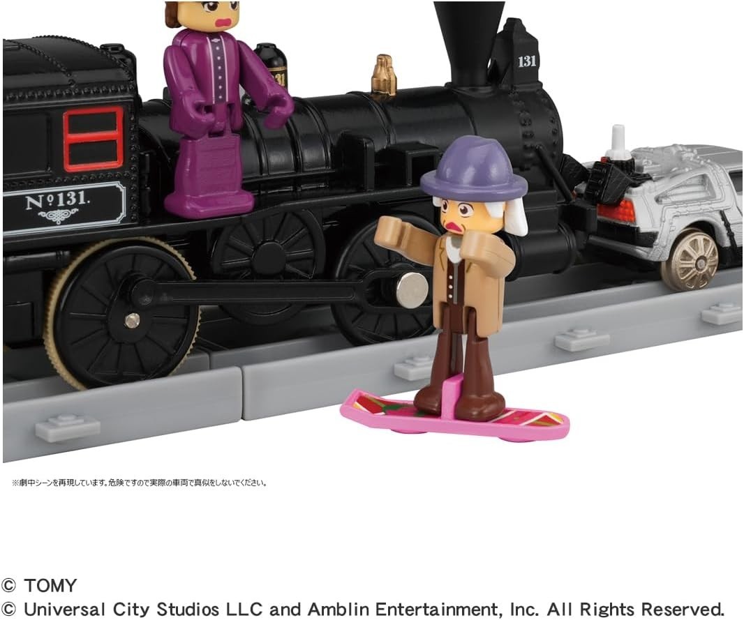 Takara Tomy Plarail Back to the Future Part 3 Steam Locomotive No. 131 NEW