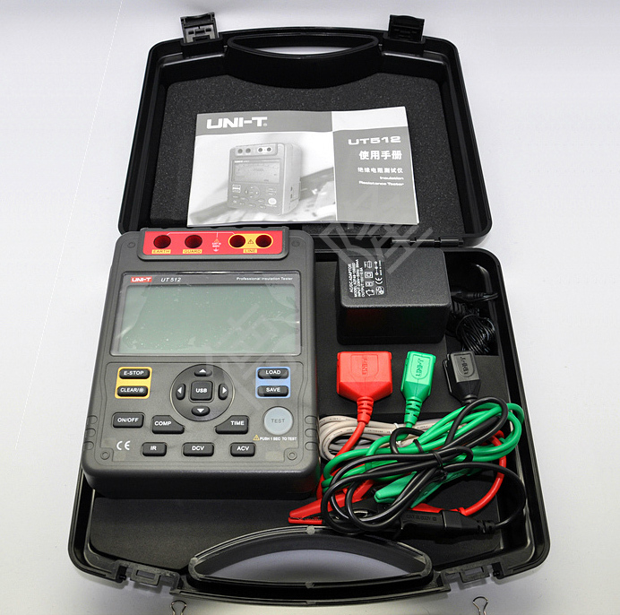 UNI-T UT513 USB Digital Insulation Resistance Tester Meter Megger 5000V /AC 220V