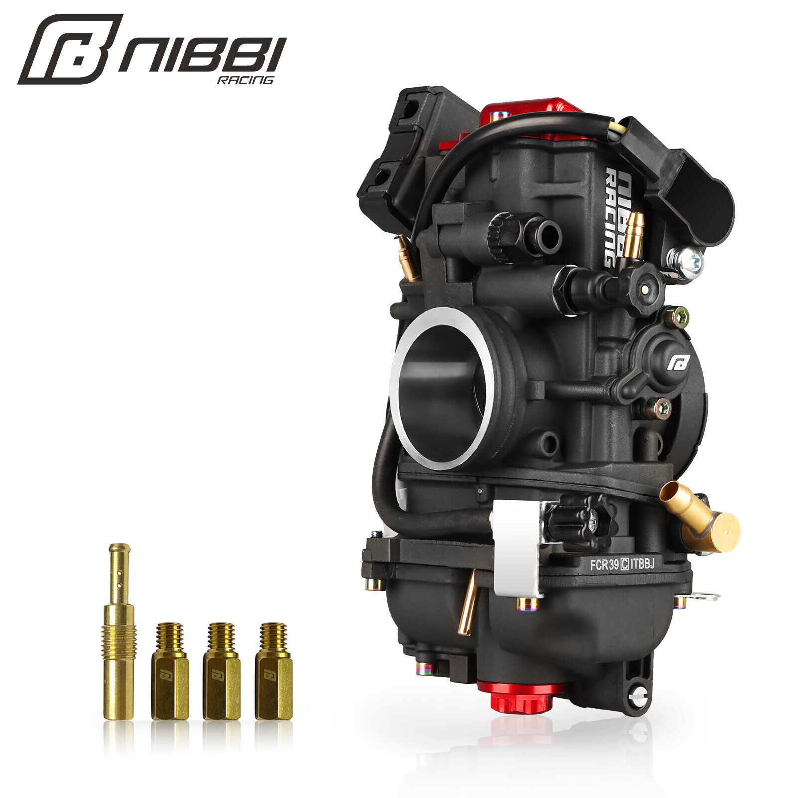 NIBBI FCR 39mm Racing Pre-Jetted Carburetor Carb For Suzuki DRZ400 13200-29F80