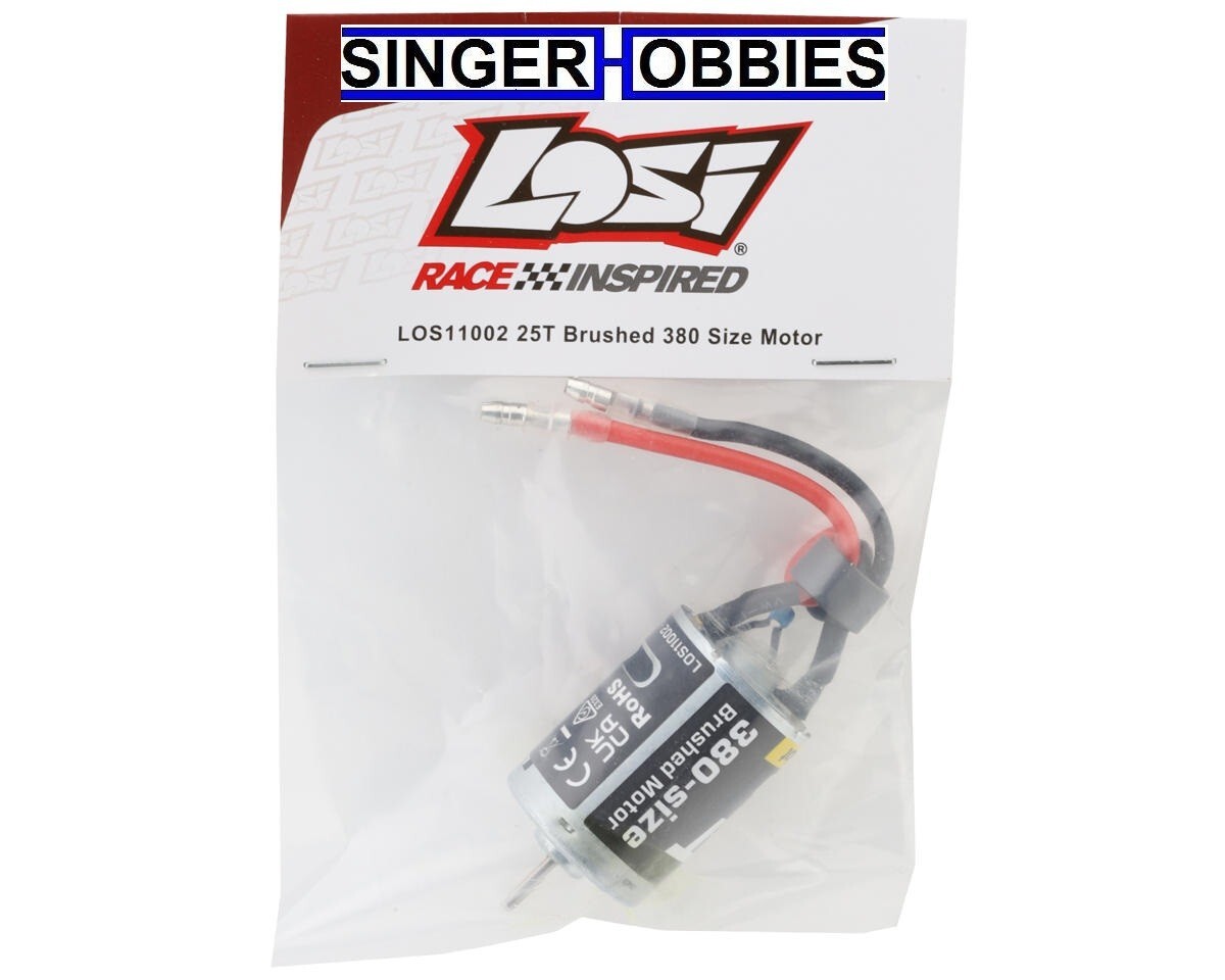 LOSI LOS11002 25T Brushed 380 Size Motor: Mini LMT HH
