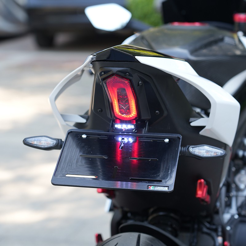 For CF-moto 675SR-R 675SS 675NK 675SR-S LED Tail Light License Plate Holder