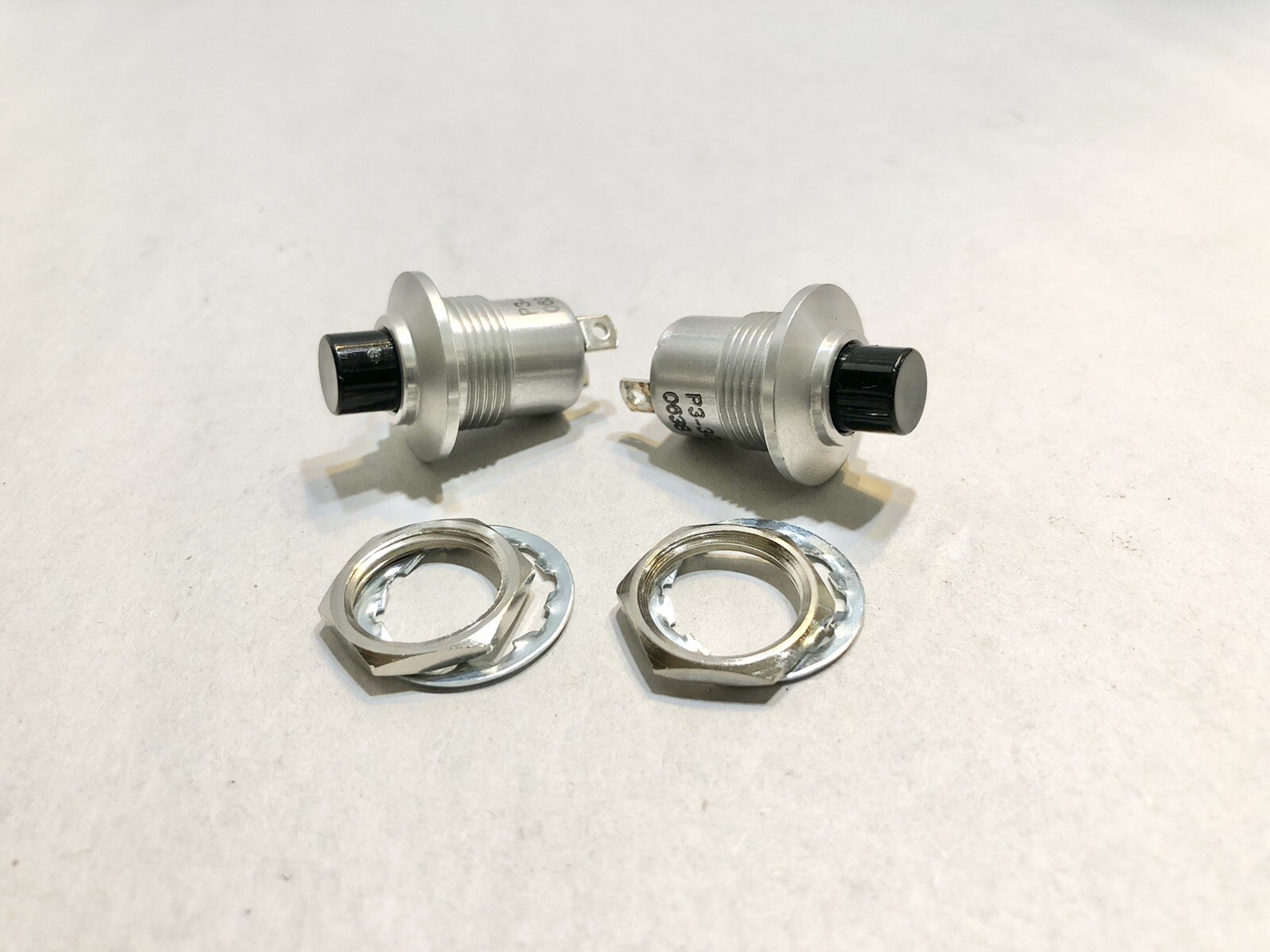 (qty=2) P3-30128 pushbutton switches