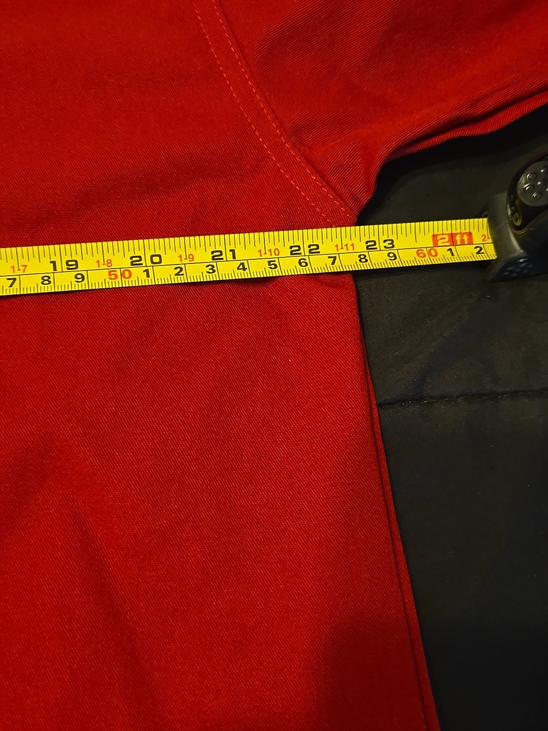 MERCER CULINARY Red Chef Jacket Coat Asian Dragon Cook Med RN# 142955 Used