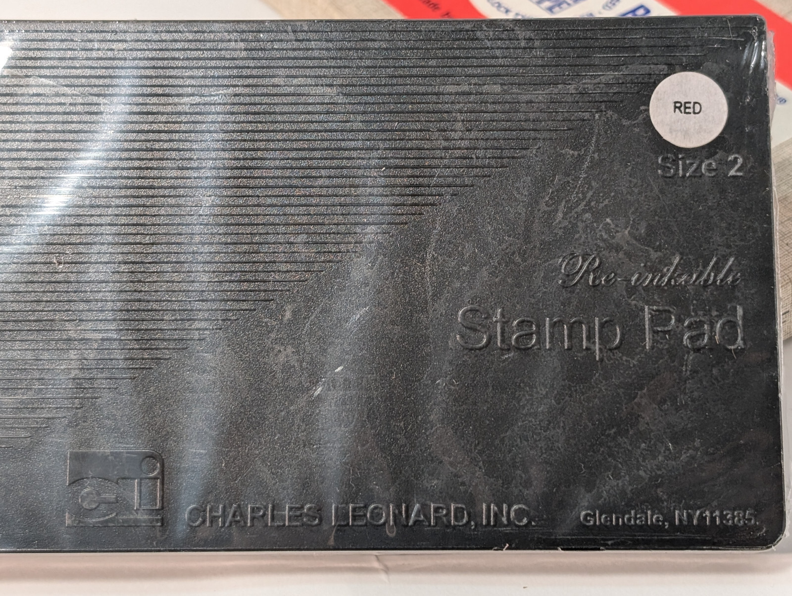 Lot of 25: Assorted Commercial, Retail, Stamps, Stamp Pads, Band, Type Font