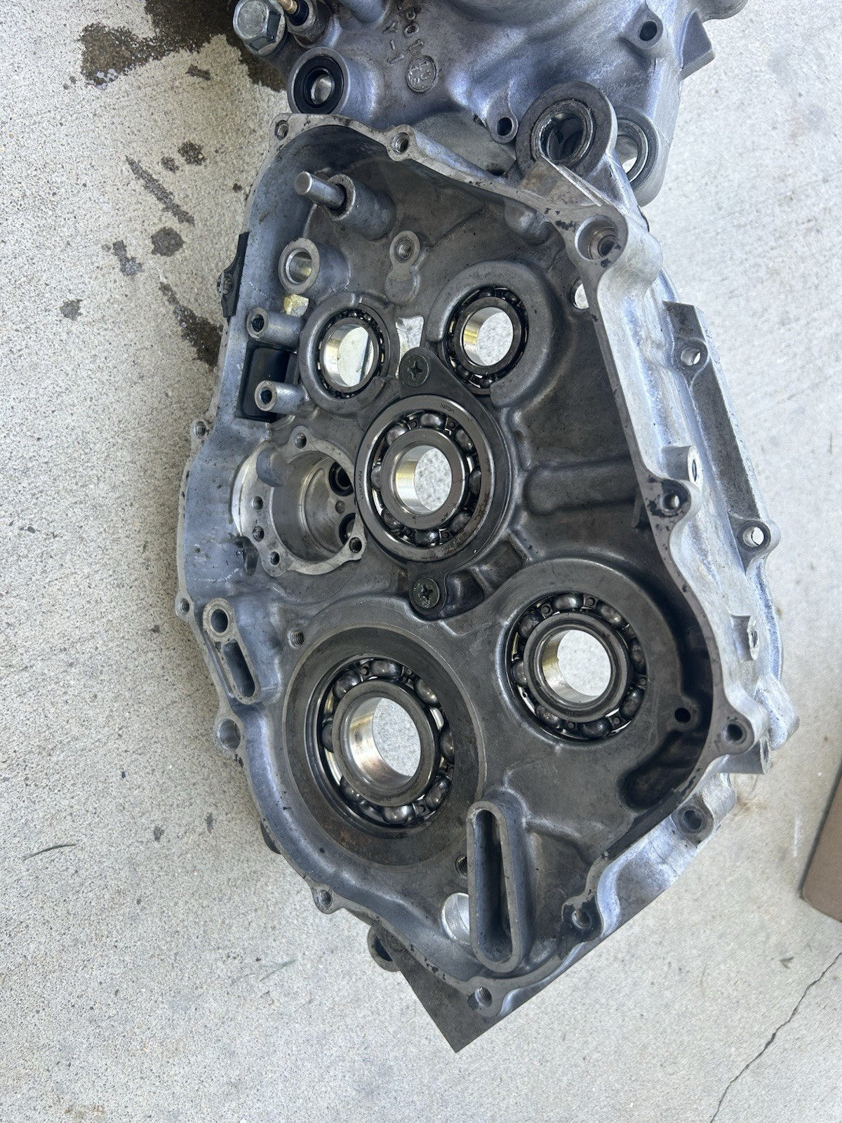 01-05 Yamaha Raptor 660 Engine Crank Case Crankcase #4375