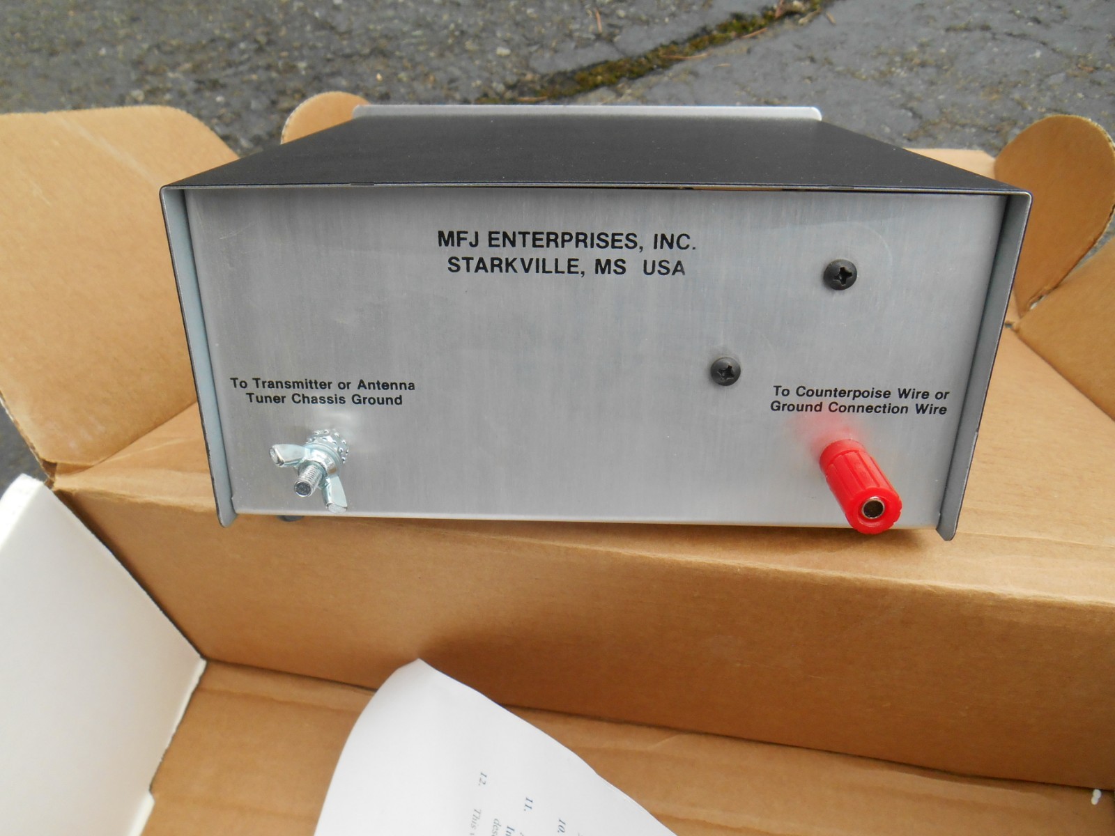 MFJ-931 NOS Artificial Ground new in box MINTY