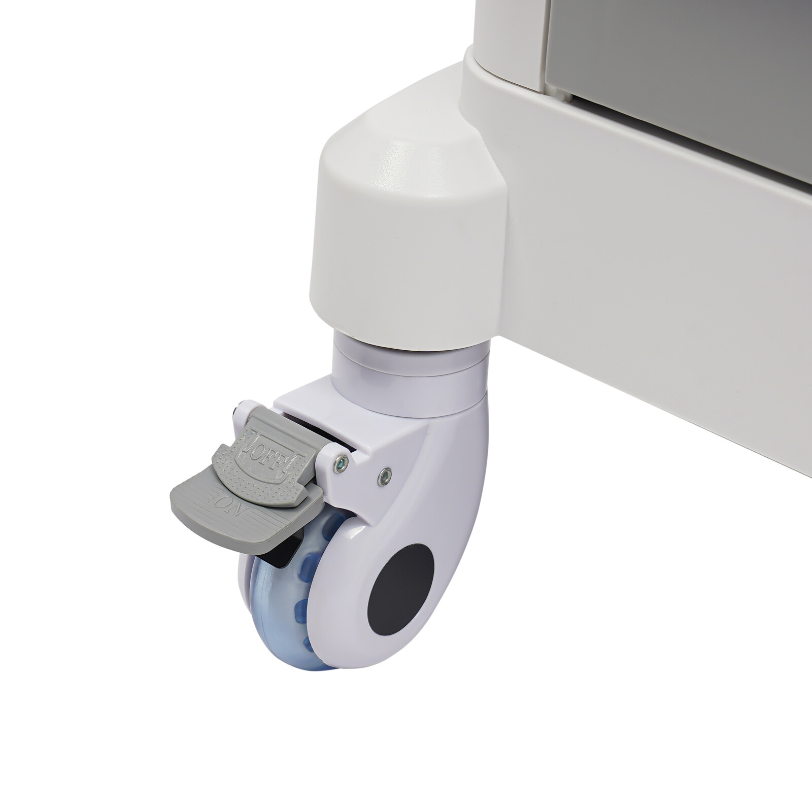 Dental Medical Mobile Cart Instrument Trolley 3 Drawers with Power Socket