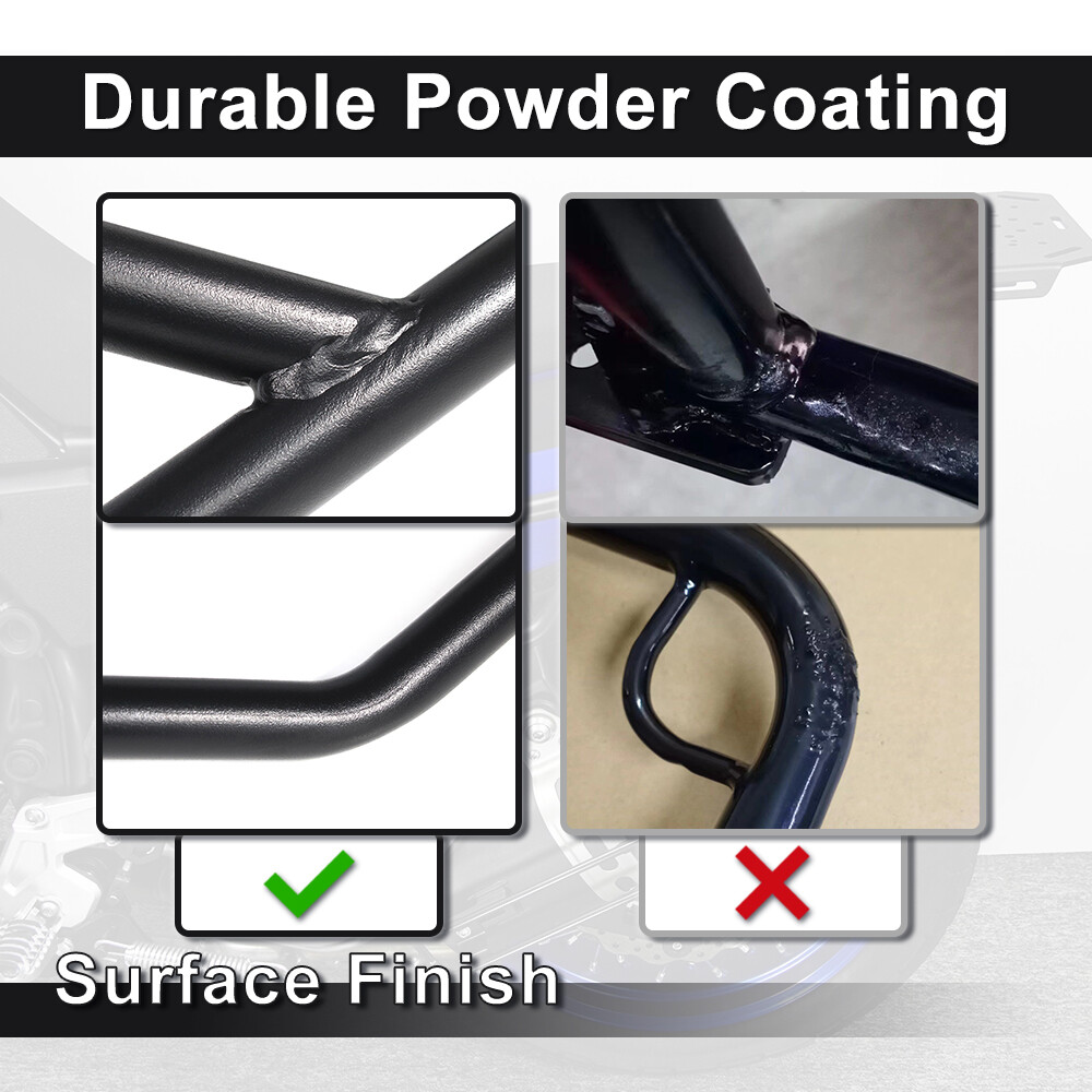 Rear Luggage Rack & Crash Bar Guard Fit For Yamaha Tenere 700 XTZ690 2019-2024