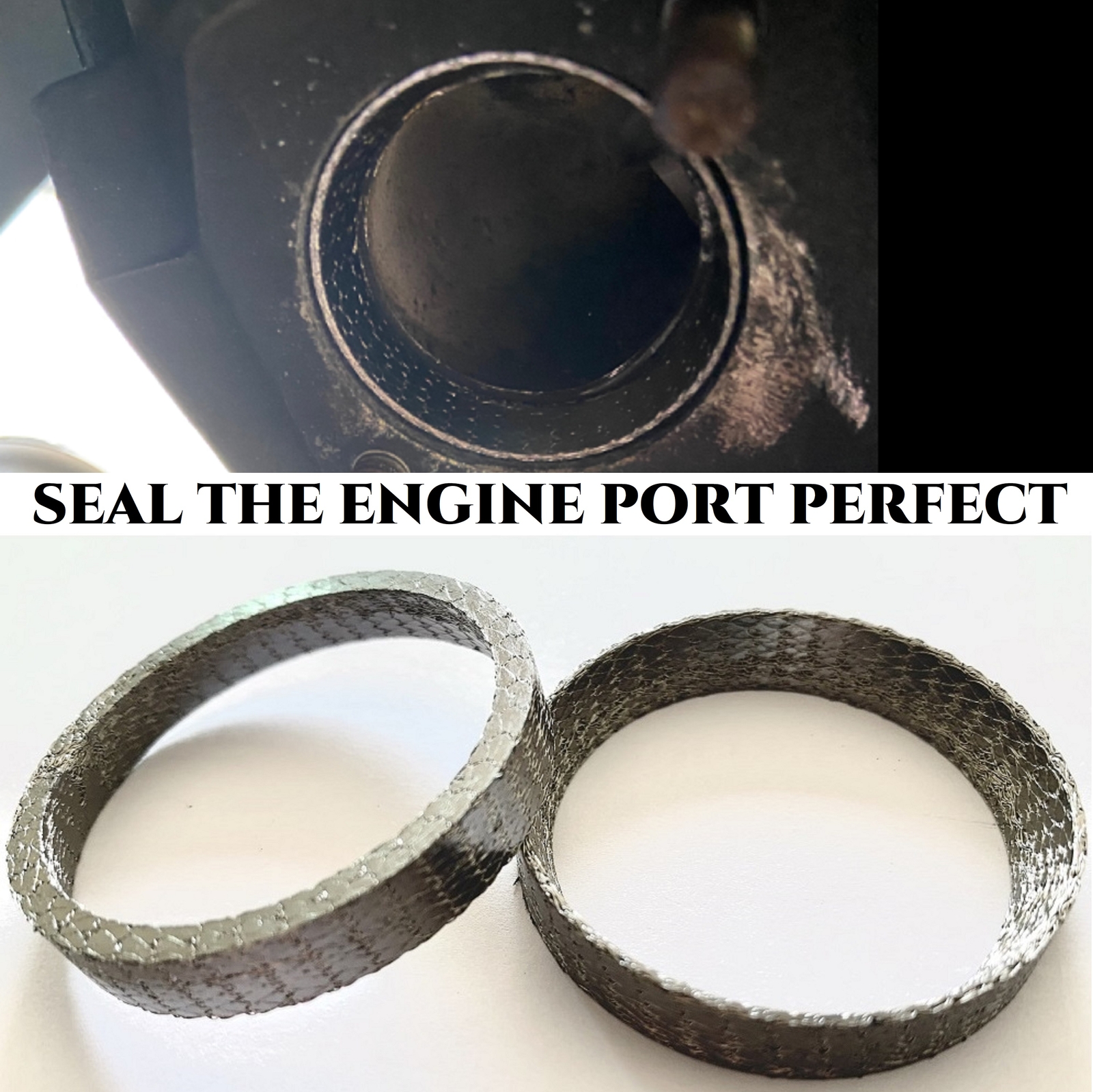 Exhaust Flange Kits Tapered Gaskets For Harley 1984-present Big Twin Sportster