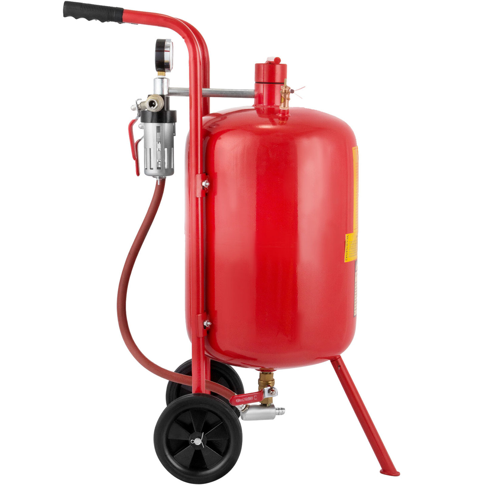 VEVOR 10 Gallon Sandblaster Portable Air Sand Blaster Media Abrasive 60-110 PSI