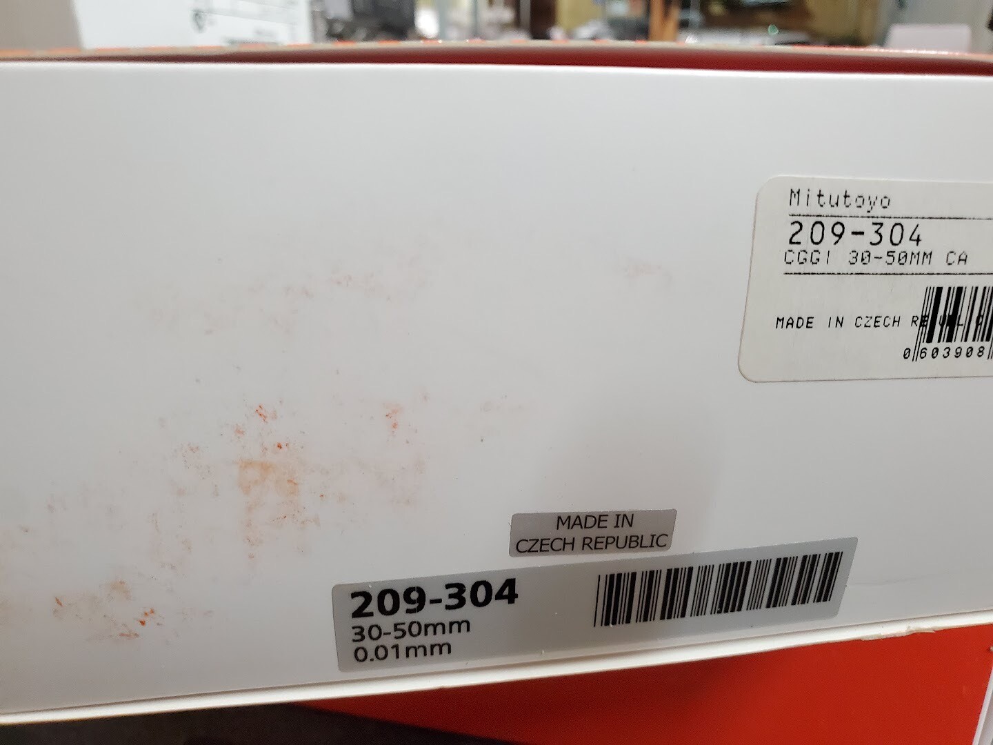 Mitutoyo Internal Groove Dial Caliper Comparator Gauge Gage 30-50mm / 0.01mm