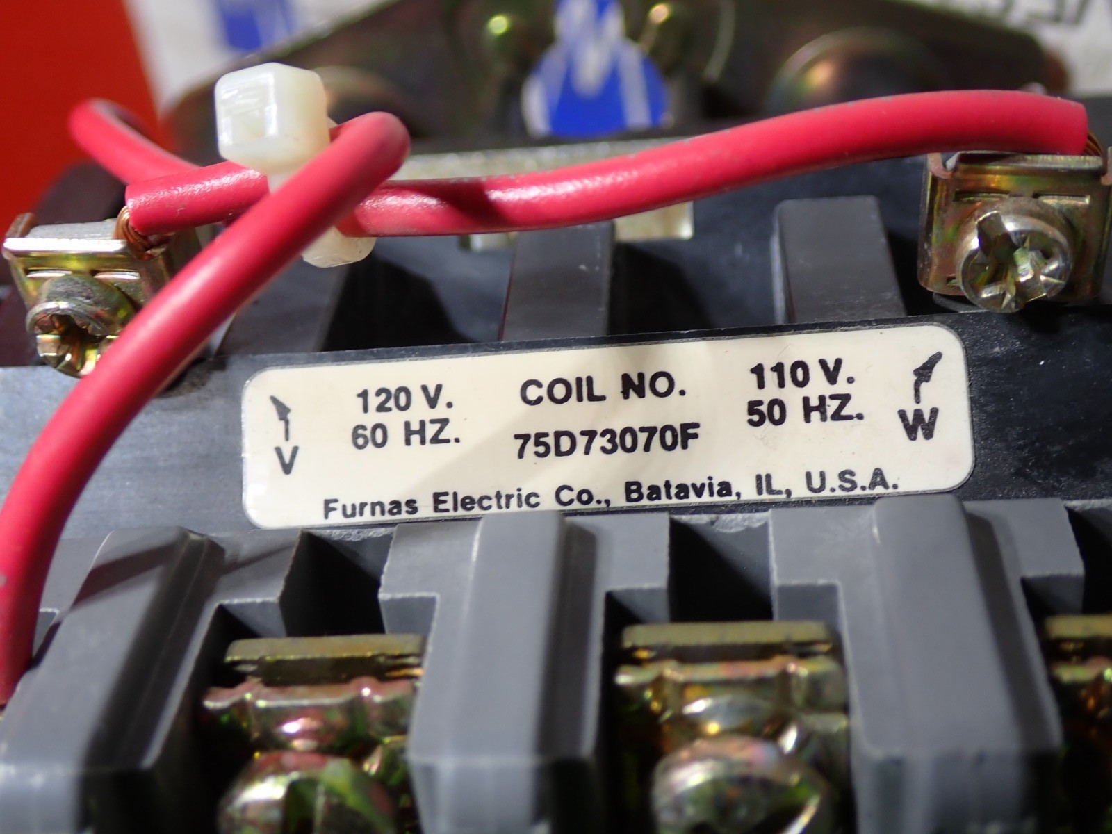 Furnas 14DP32A*81 Size 1 Starter 27 Amp 600VAC w/ 75D73070F 120 Coil TESTED S935