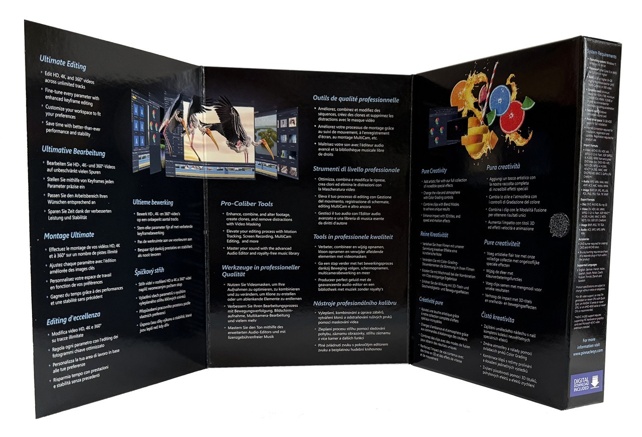 Pinnacle Studio 26 Ultimate - Perpetual, New Retail Box