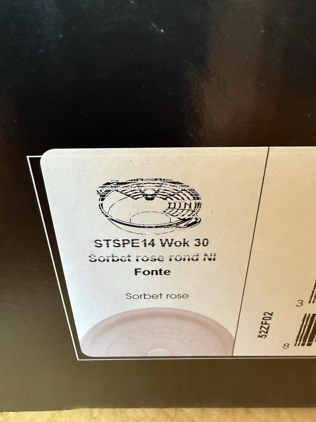 Staub Wok Perfect Perfect Pan 12 in, 4.5 qt Sorbet Rose Pink