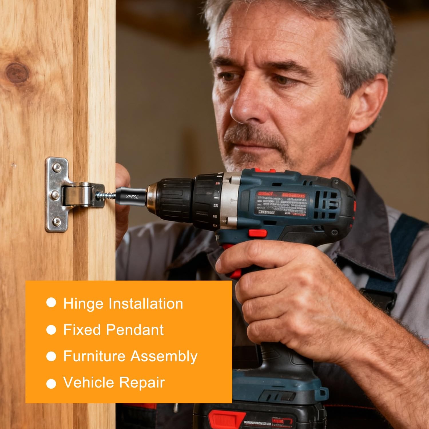 SEESE Strong Magnetic Screw Ring: 1/4 Inch/ 6.35 mm Universal Screw...