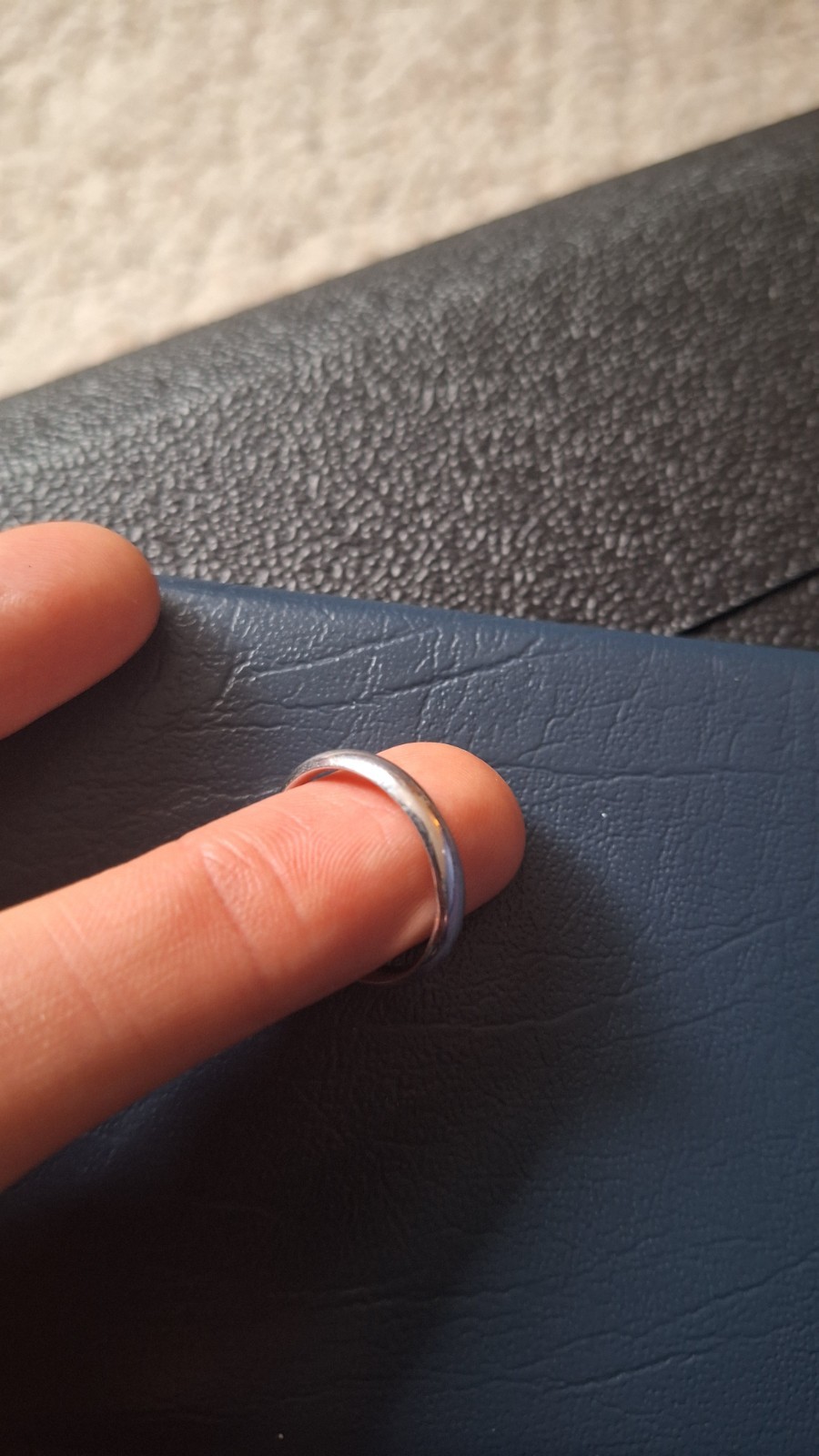 Vivara 925 Sterling Silver Engagement Wedding Band 3 MM Size 8