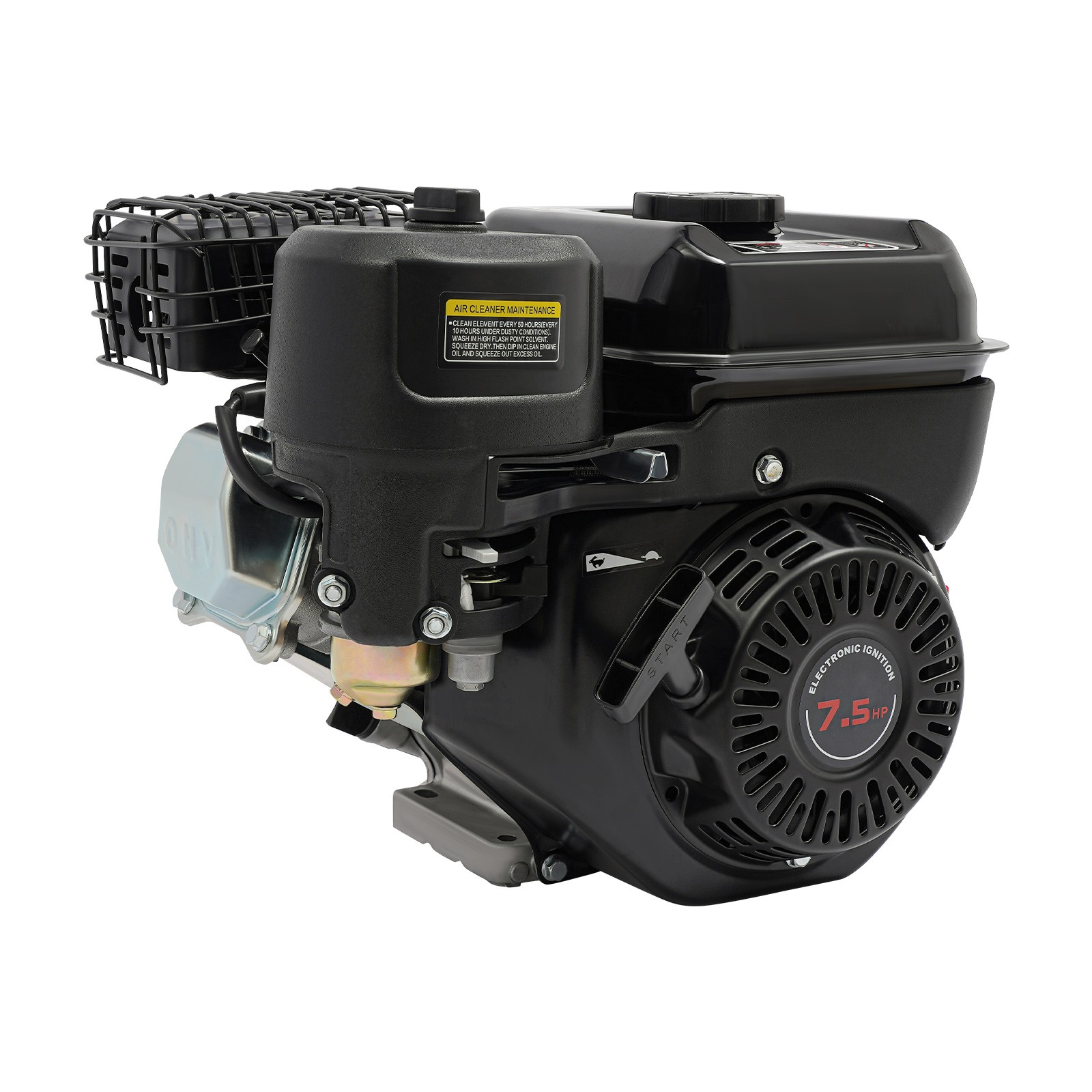 212cc 7.5hp 4-stroke Gasoline Engine Steel Start Engine Manual