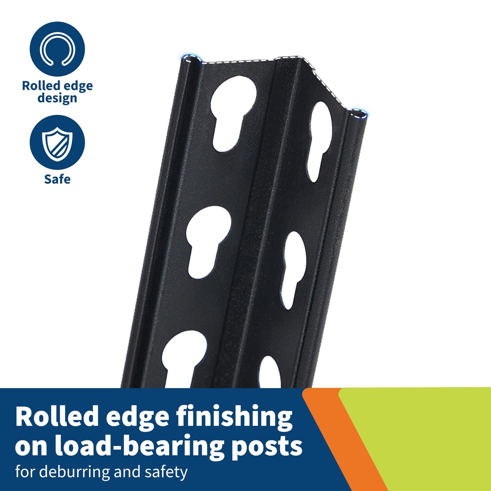 Heavy-Duty 5-Tier Storage Rack, 2500LB Capacity, 48"x24"x72" Adjustable Metal Sh