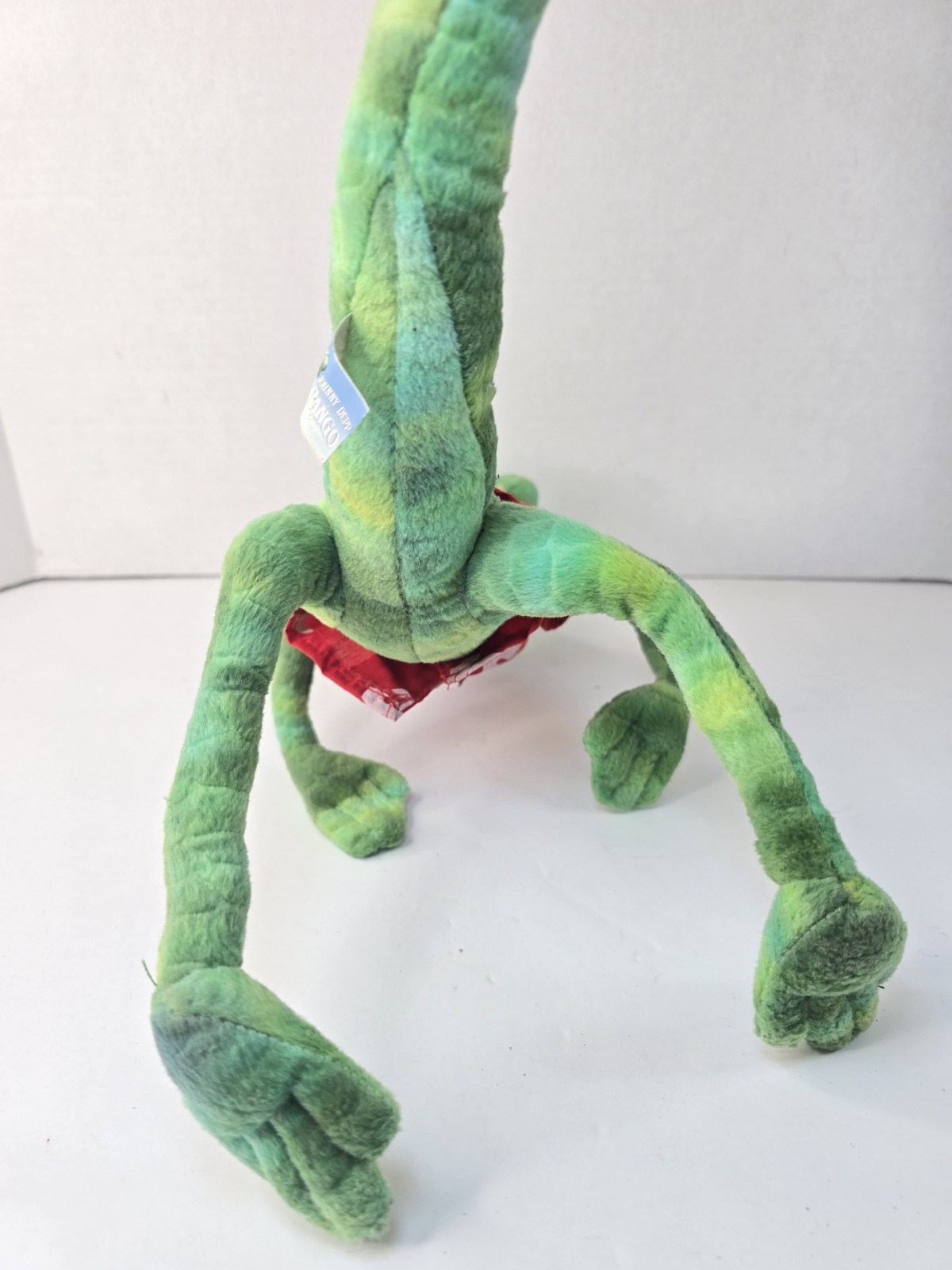 Rare RANGO Movie Johnny Depp Chameleon 18" Bendable Posable Plush Figure Hanger
