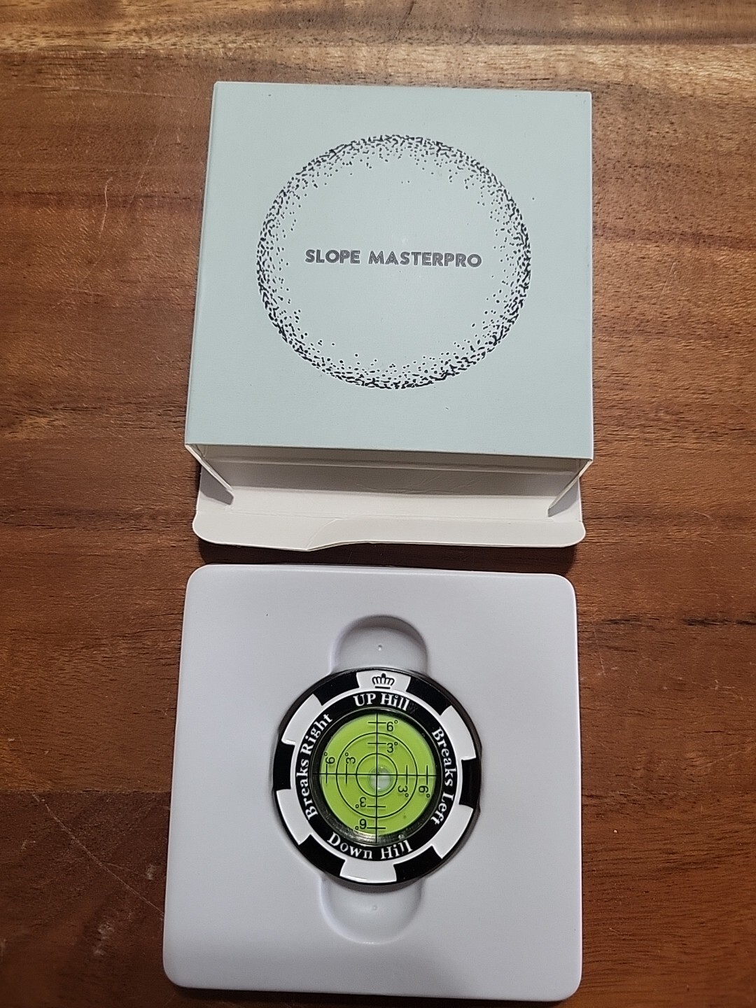 Golf Green Reader Pro Putt Golf Ball Marker round Bubble Level High Precision