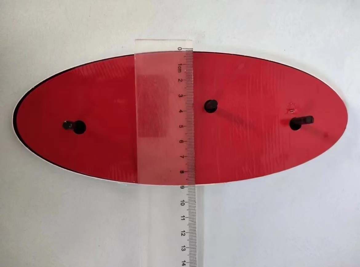 2004-2016 Ford 9" INCH OVAL LOGO Emblem Grille Tailgate F150 F250 F350 BLACK