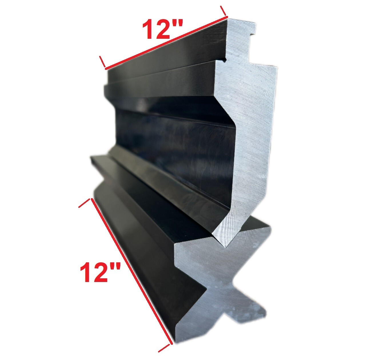 NEW Press Brake American Style Punch (12") and 4-Way Die (12") Combo