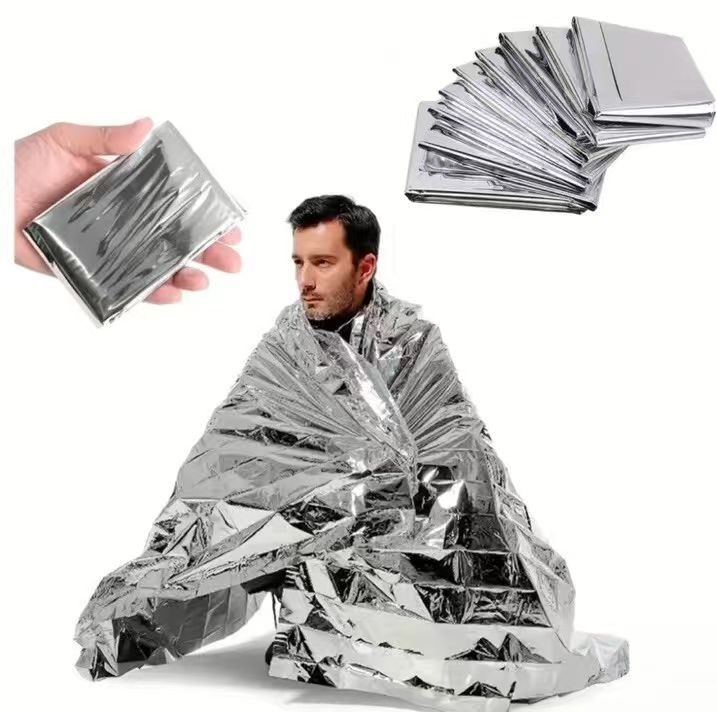 30/20/10 PACK Extra Large 82"x 52 Emergency Solar Mylar Blanket Survival Safety