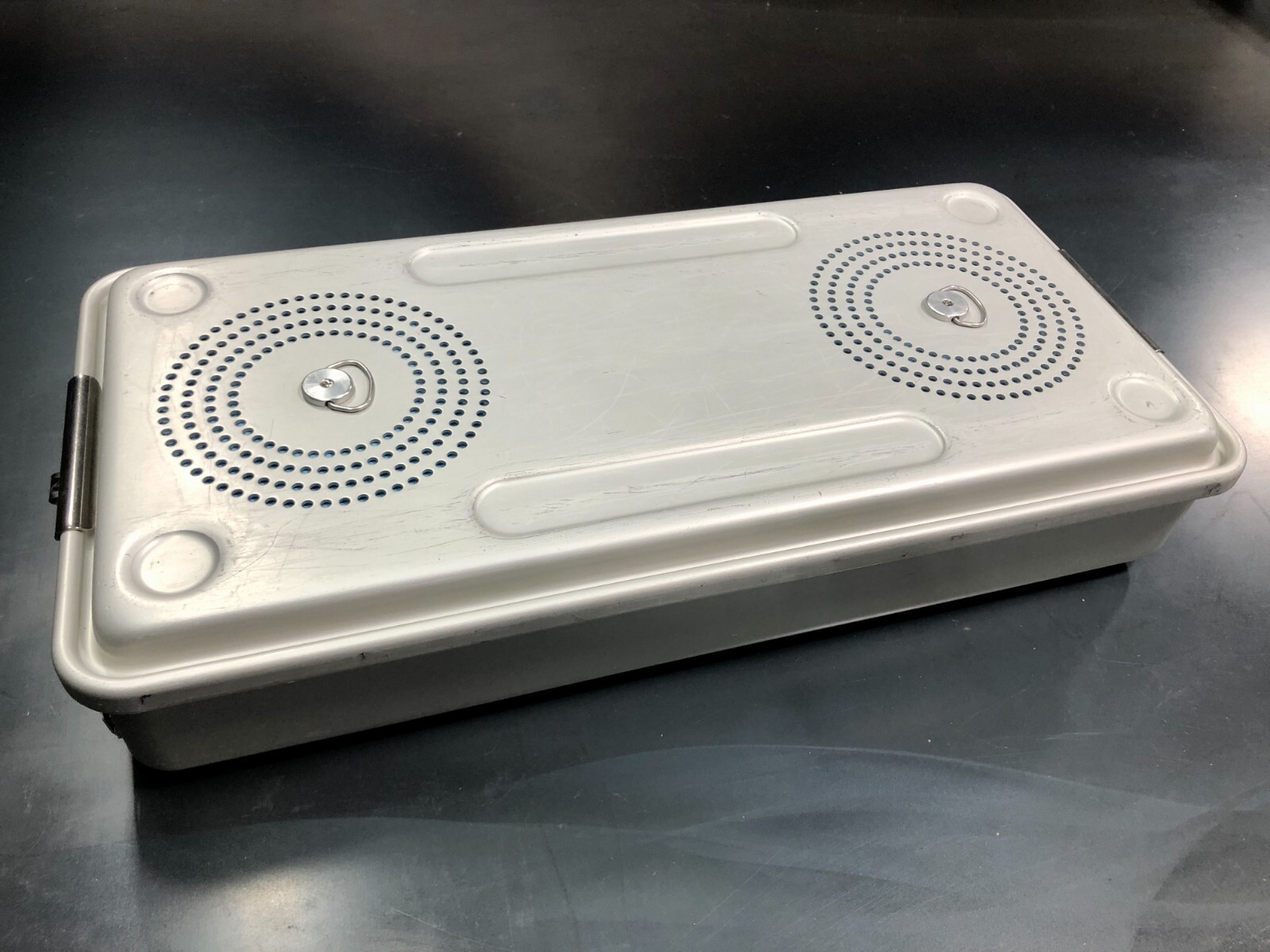 Case Medical SteriTite Sterilization container 22x10x2.0  w/ upper & lower vents