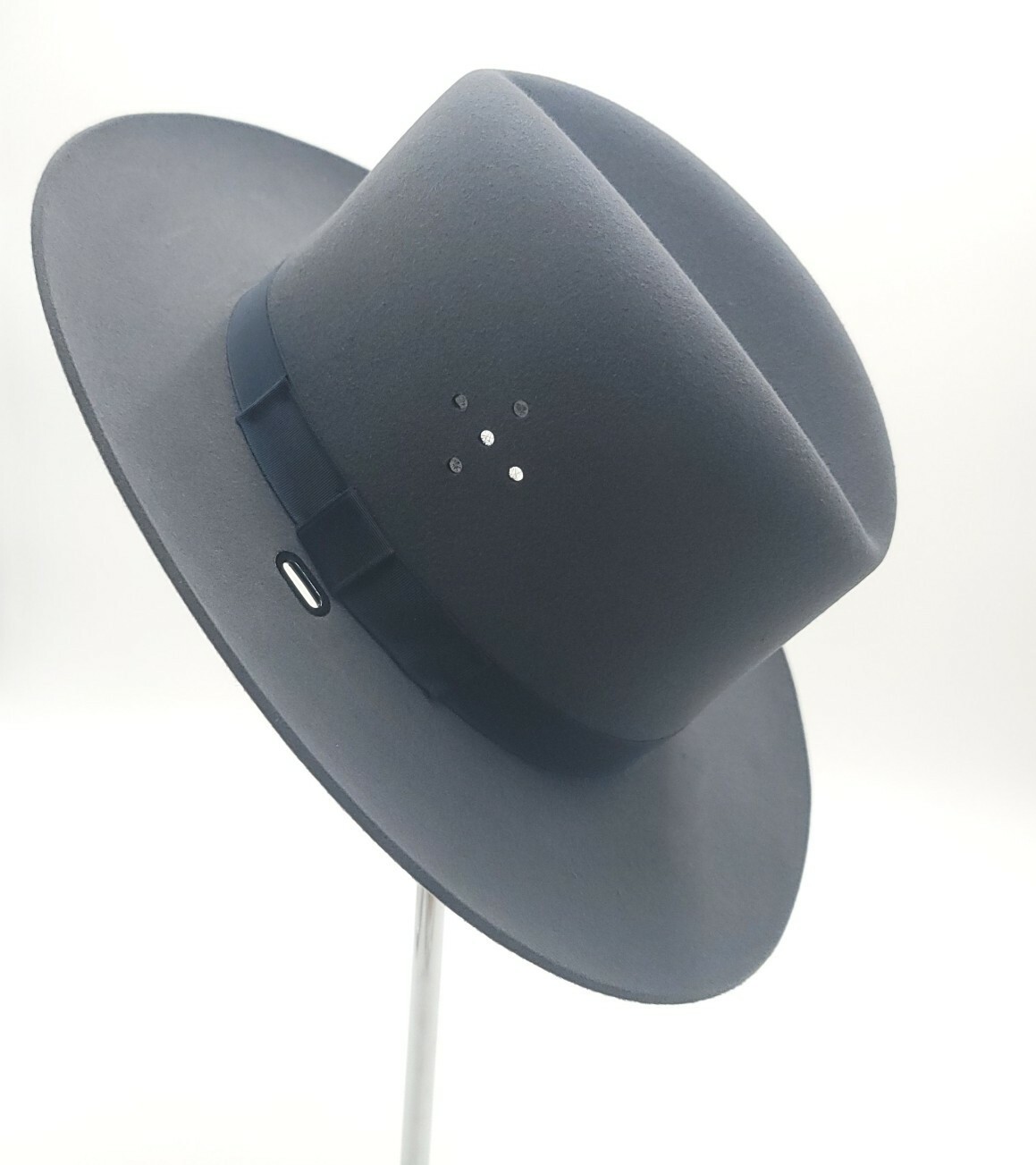 Stratton F42 Felt Self Forming Campaign Sheriff State Trooper Hat Sz 7-1/4 L.O.