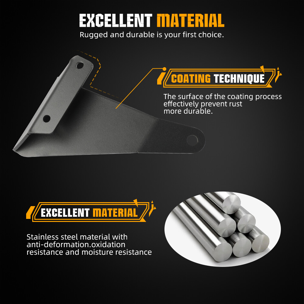 For Kawasaki Teryx KRX 1000 Roof 42'' Led Light Bar+3'' Dual Color LED Pods Kits