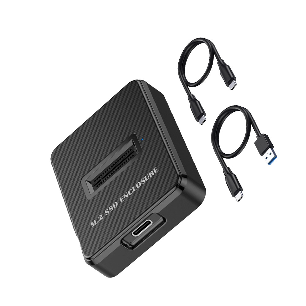 M.2 NVMe & SATA to USB C Docking Station M Key B+M Key Reader Writer Adapter qai