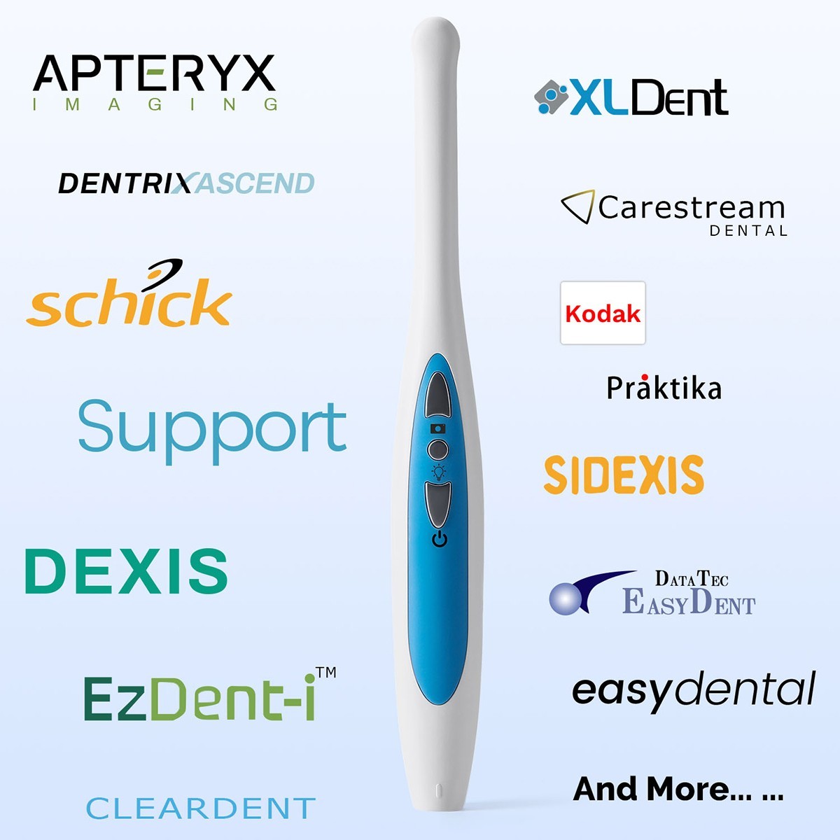 720P HD Dental Intraoral Camera Dental Camera,Button Work Dexis,Apteryx