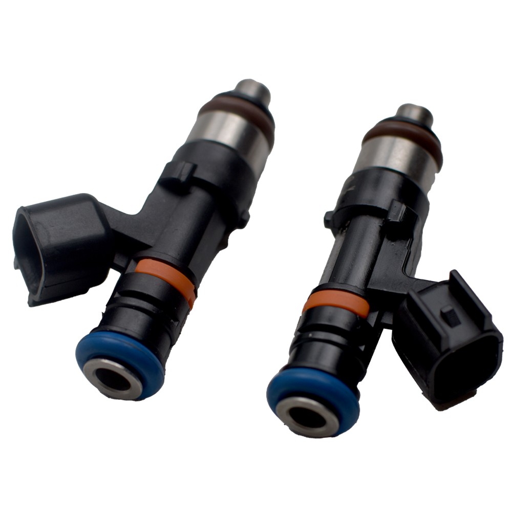 For Polaris RZR Ranger 2011-14 Fuel Injectors + Harness (PAIR) 1204318 1204319