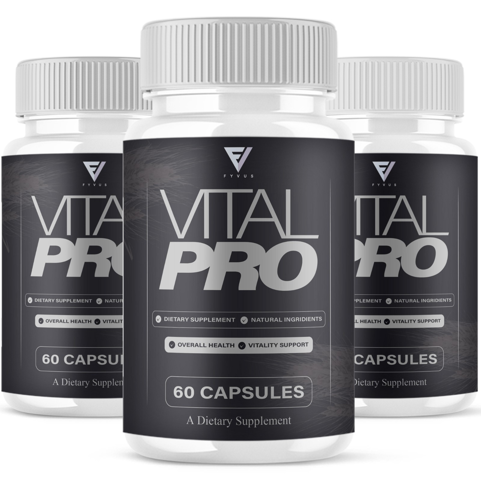 (3 Pack) Vital Pro Capsules, Vital Pro Performance Supplement (180 Capsules)
