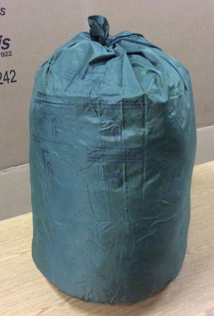 USGI Issue Waterproof Wet Weather Clothing Bag *FREE SHIPPING* VGC / EXC