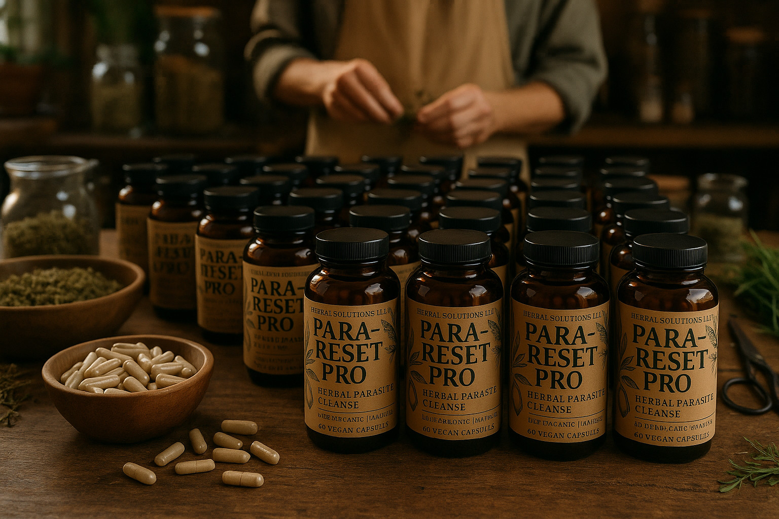 PARASITE DETOX BODY CLEANSE Complex Anti- PARASITE Support Detox - Candida Detox