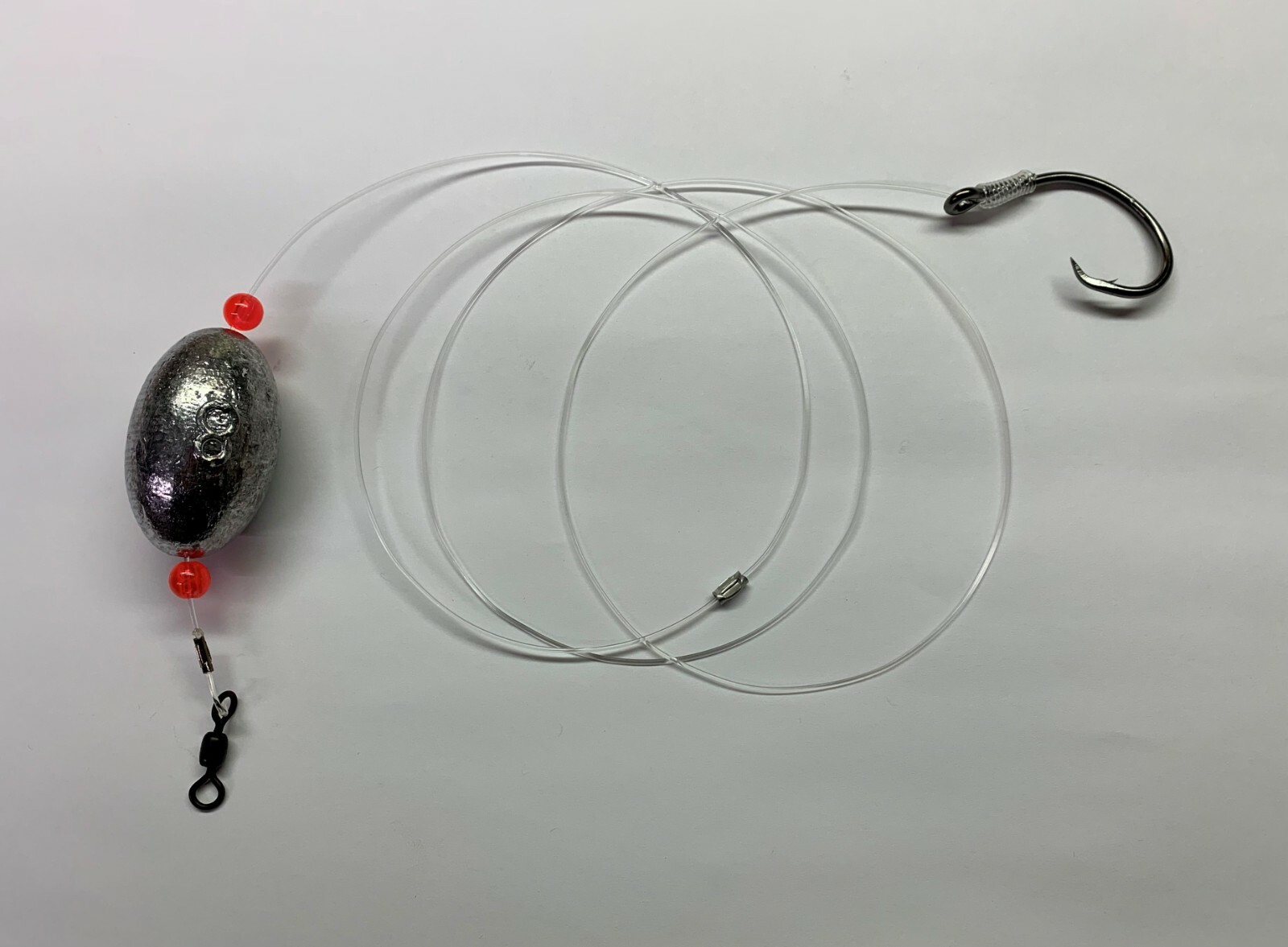 8 oz. Modified Grouper Rig – 9/0 Circle Hook 48" 100# Test Bottom Fishing Rig