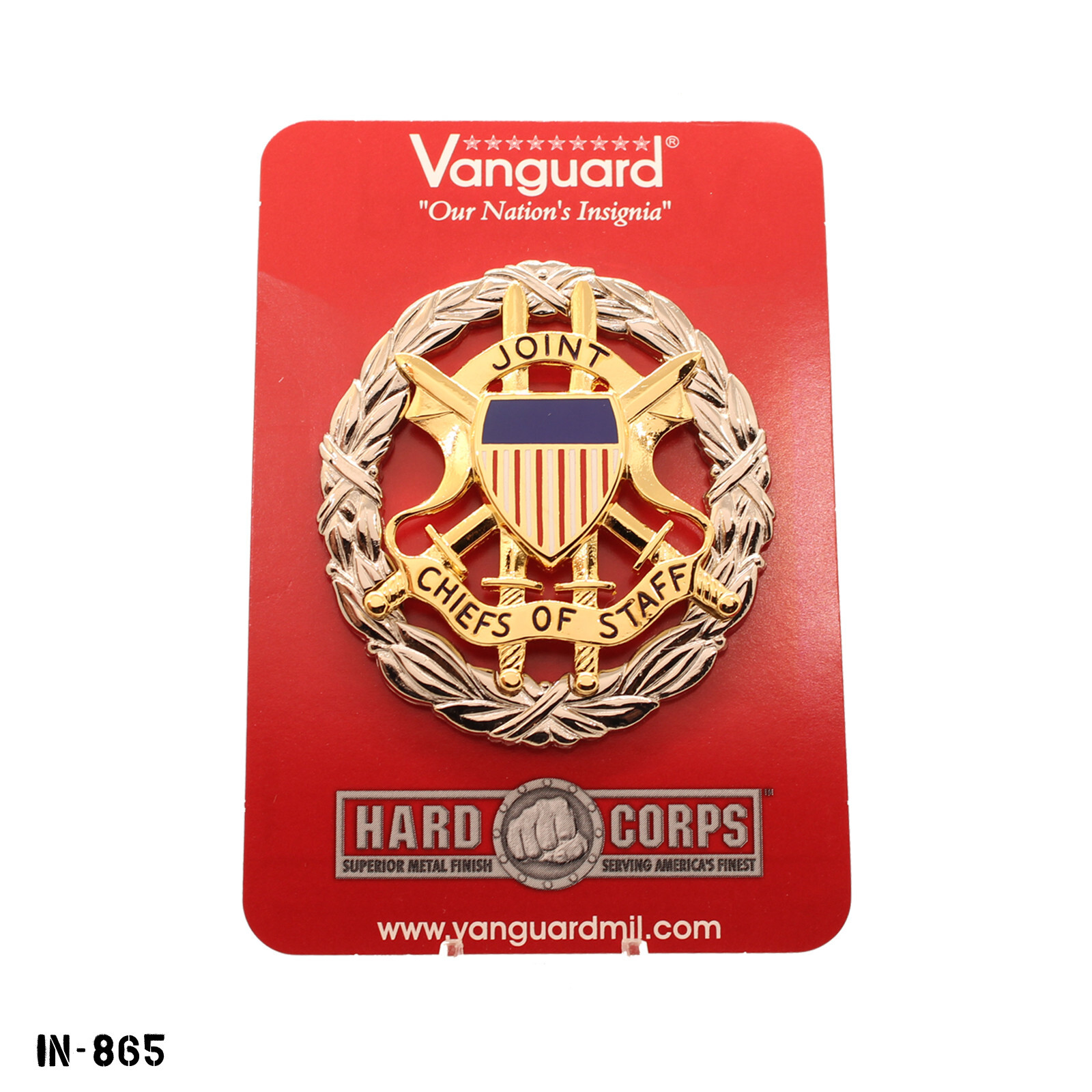 US MILITARY ID Badge Blouse "JOINT CHIEFS OF STAFF" Large Full Size Vanguard USA